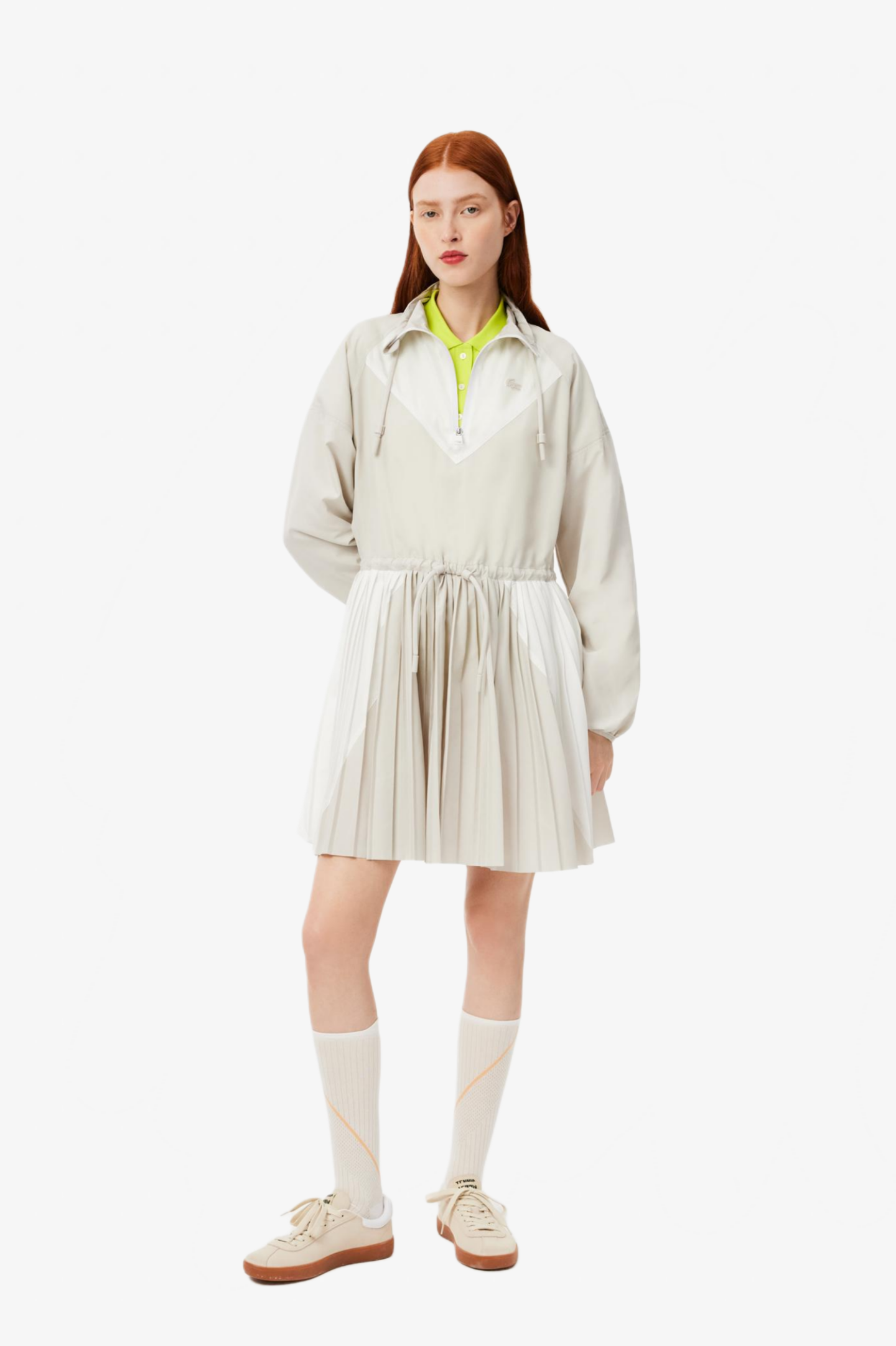 Женское серое платье Серый 38 Lacoste EF3250IAQ Женское серое платье Серый 38 Lacoste EF3250IAQ