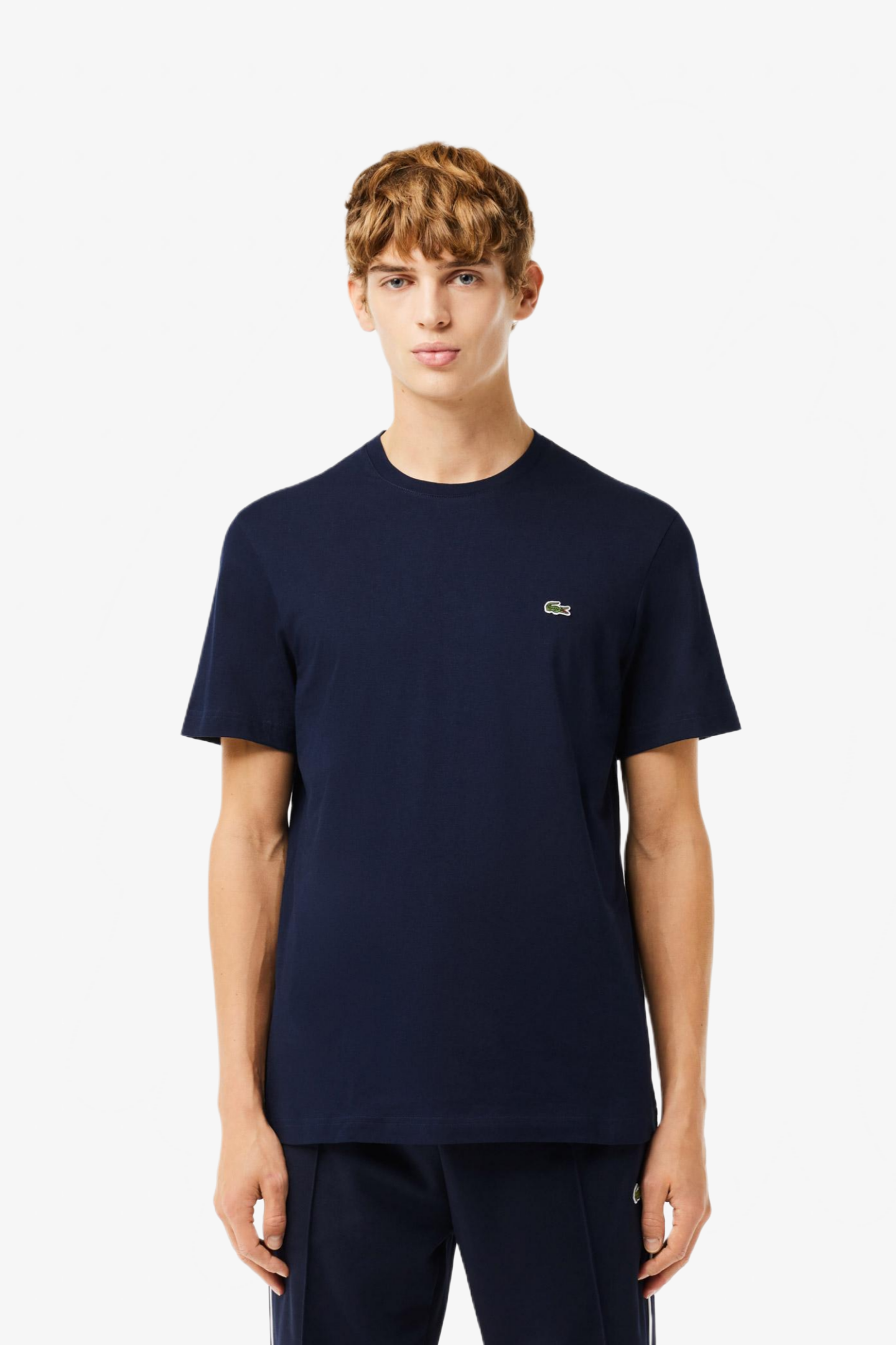 Мужская синяя футболка Синий XS Lacoste TH2038166 Мужская синяя футболка Синий XS Lacoste TH2038166