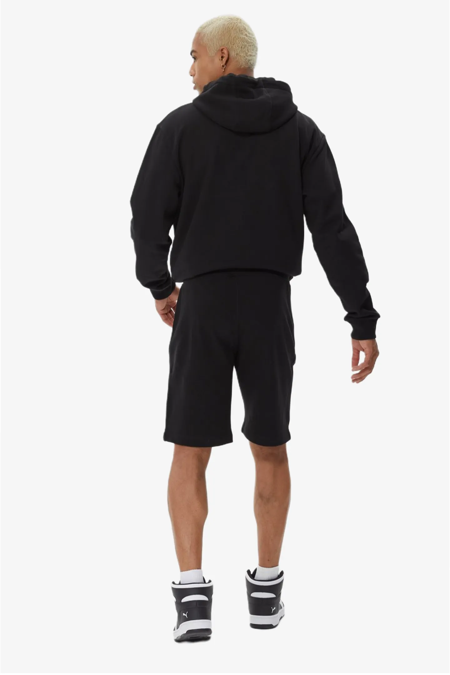 Чоловічі чорні шорти 2