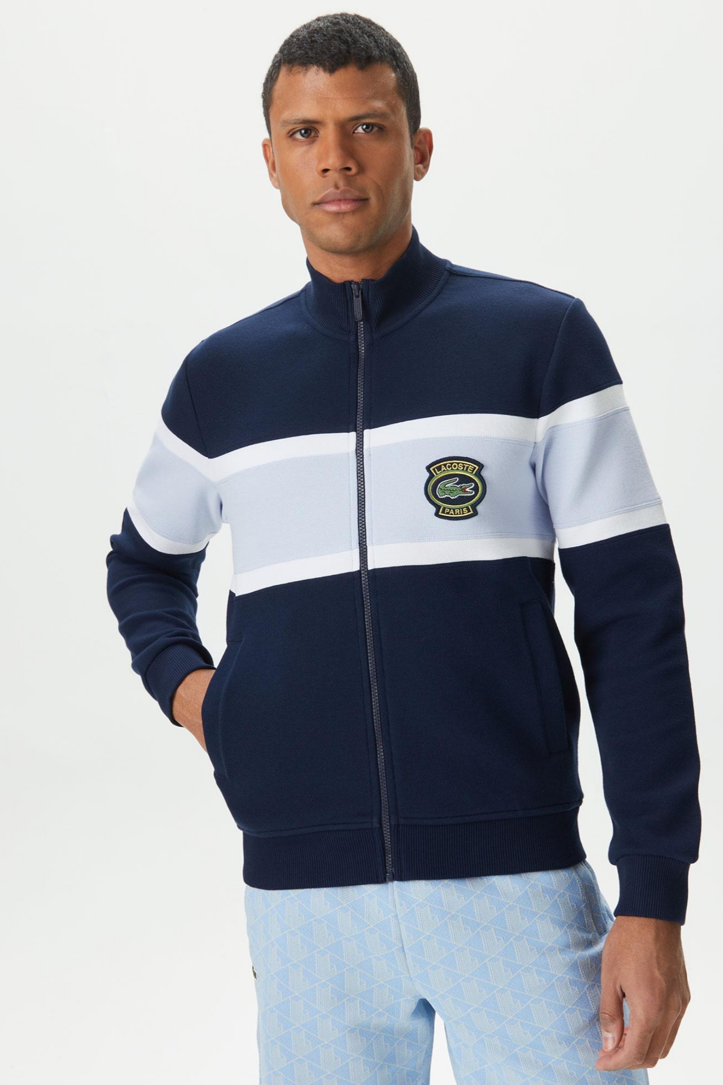Мужская синяя толстовка Синий XS Lacoste SH040606M Мужская синяя толстовка Синий XS Lacoste SH040606M