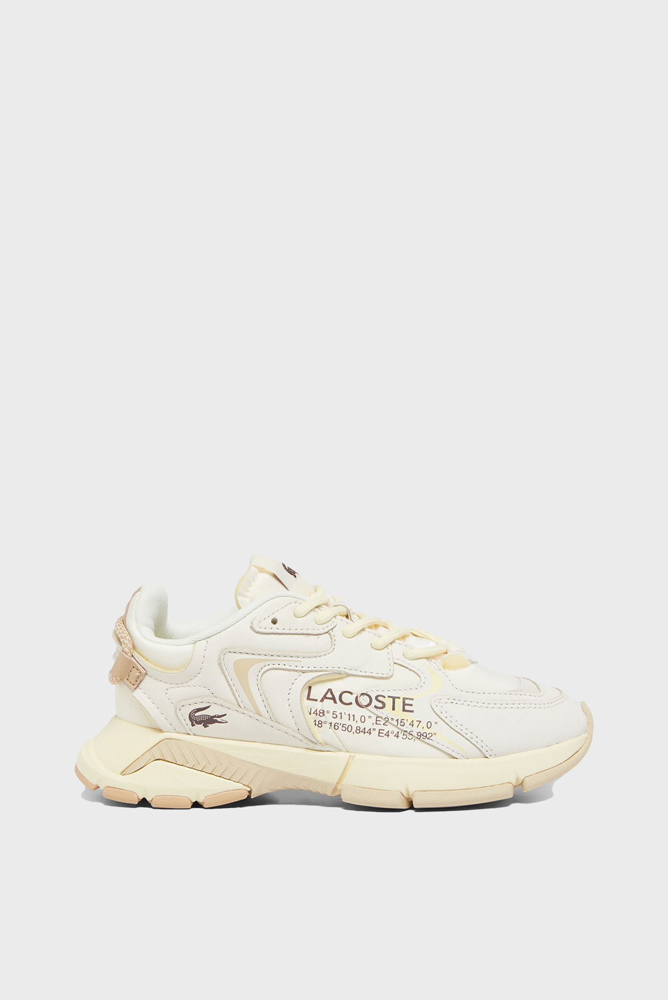 Женские бежевые кроссовки L003 Neo Бежевый 37 Lacoste 749SFA00042R2 Женские бежевые кроссовки L003 Neo Бежевый 37 Lacoste 749SFA00042R2