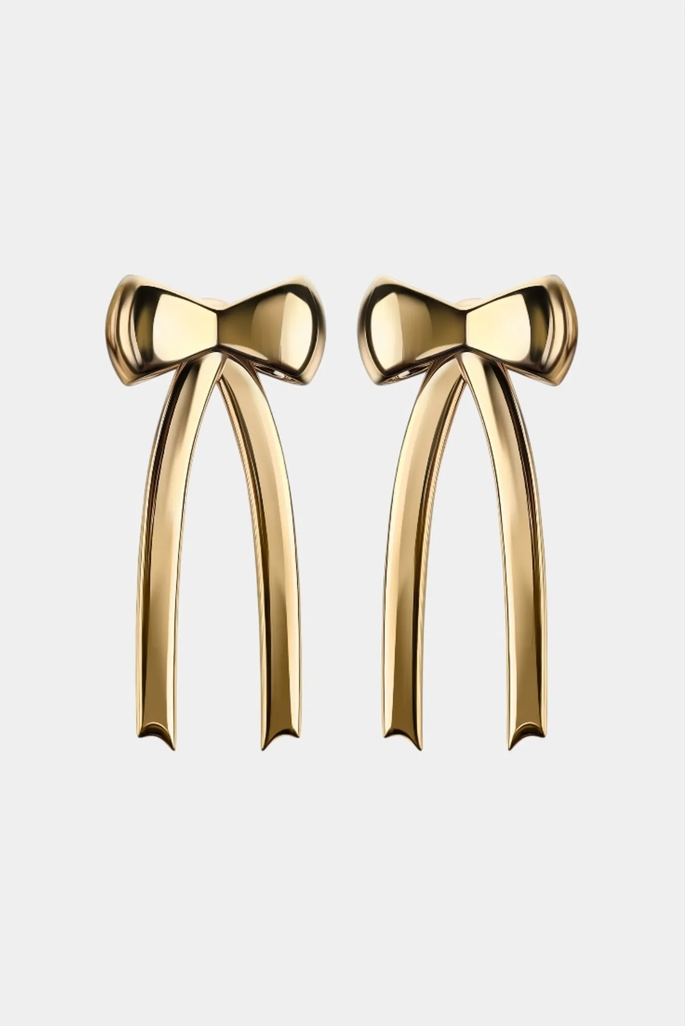 Женские позолоченные серьги 1