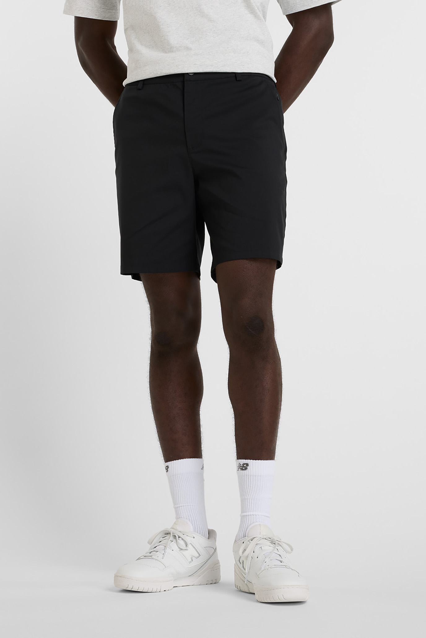 Мужские черные шорты Athletics Standard Short 7" Черный XL New Balance MS51583BK Мужские черные шорты Athletics Standard Short 7" Черный XL New Balance MS51583BK