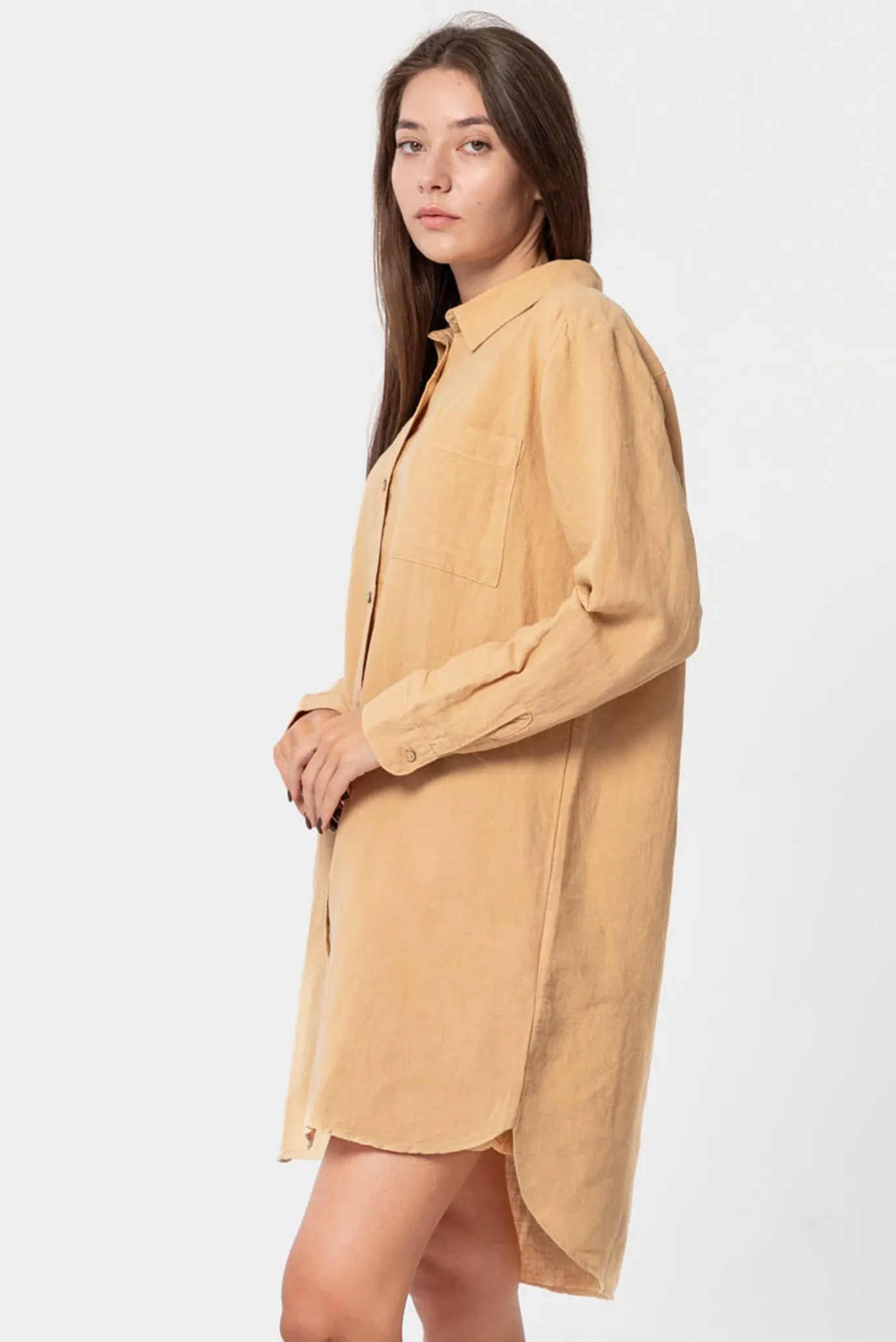 Женская желтая рубашка Bruma 7