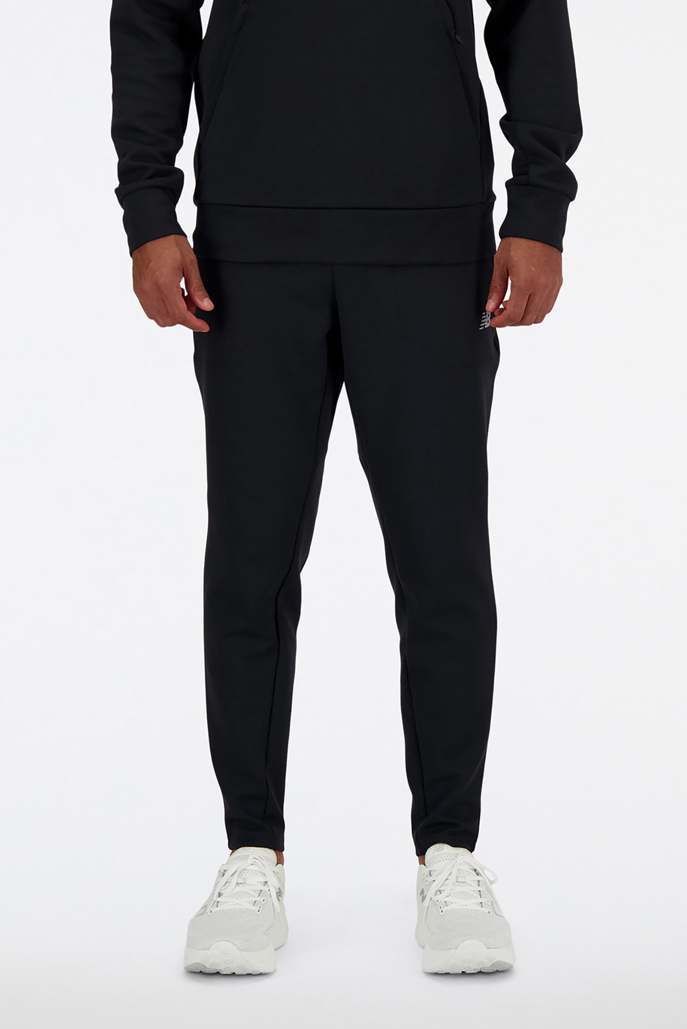 Мужские черные спортивные брюки NB Tech Knit Черный S New Balance MP41143BK Мужские черные спортивные брюки NB Tech Knit Черный S New Balance MP41143BK
