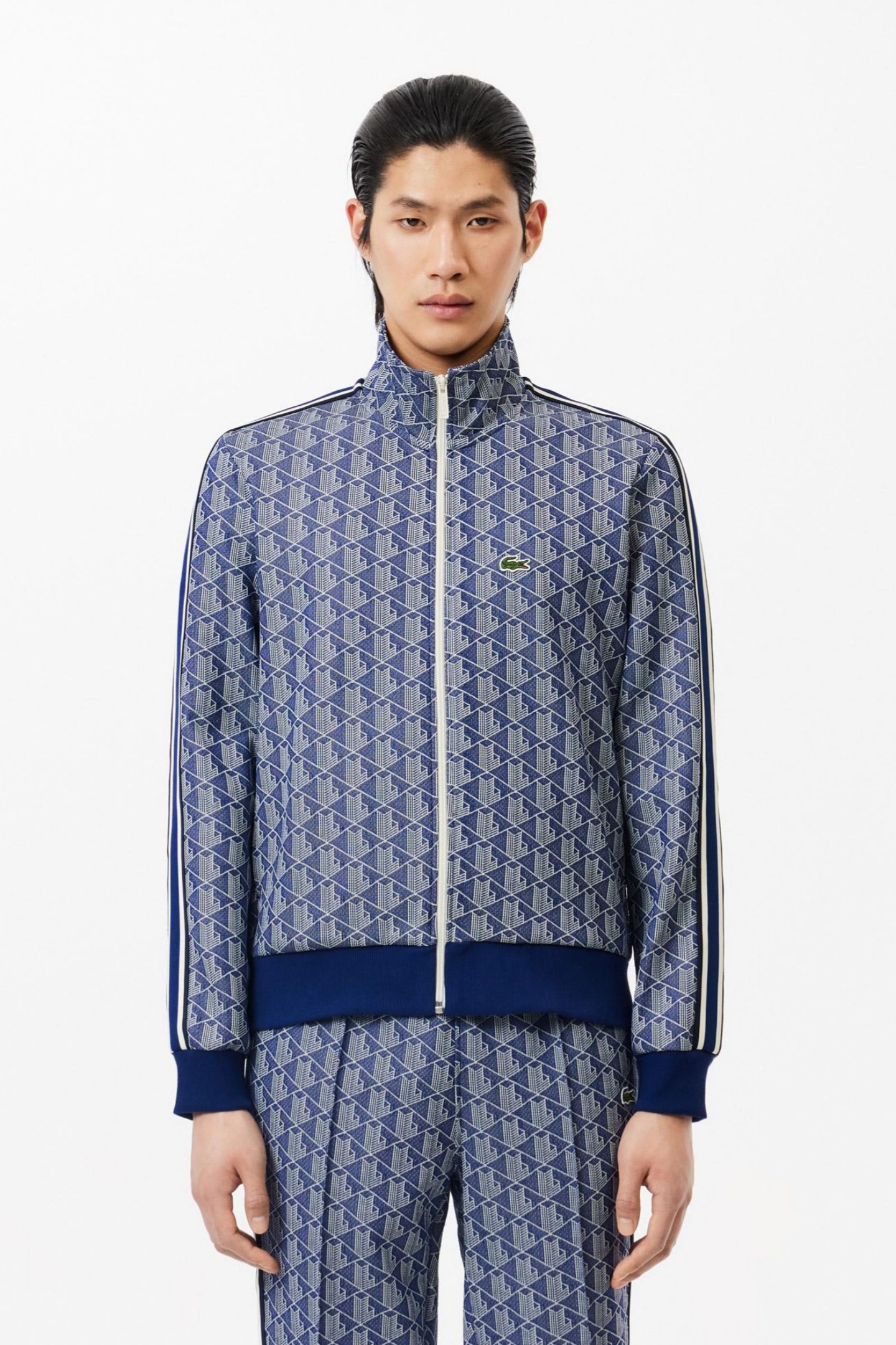 Мужская синяя толстовка Синий M Lacoste SH1368QIE Мужская синяя толстовка Синий M Lacoste SH1368QIE