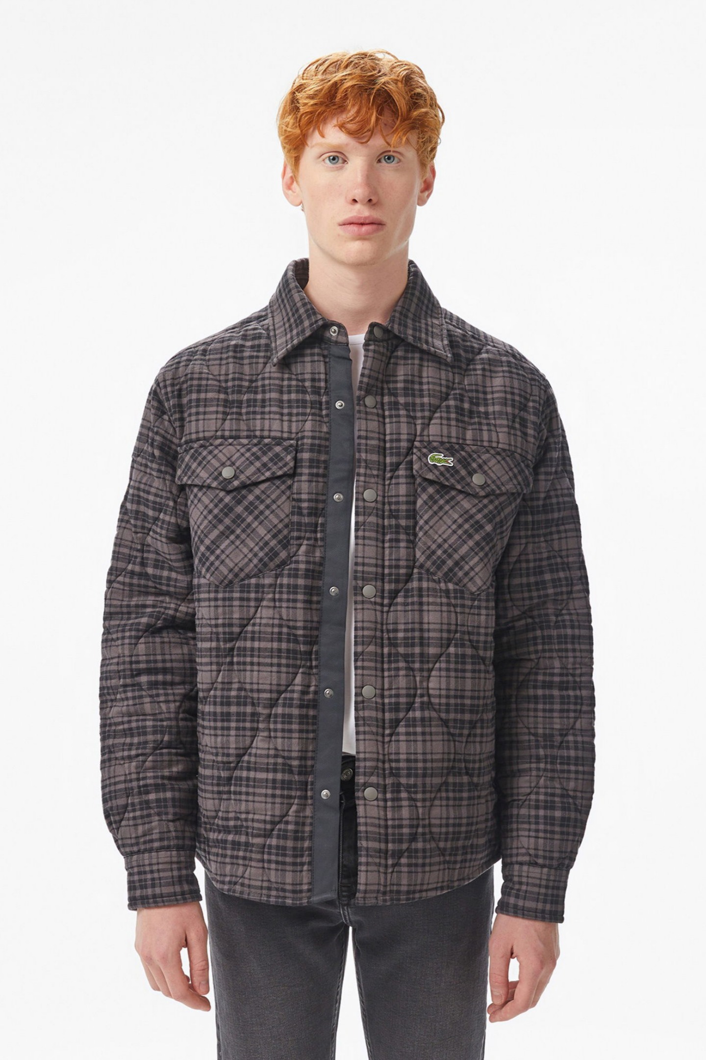 Мужская черная рубашка Черный 41 Lacoste CH2626050 Мужская черная рубашка Черный 41 Lacoste CH2626050