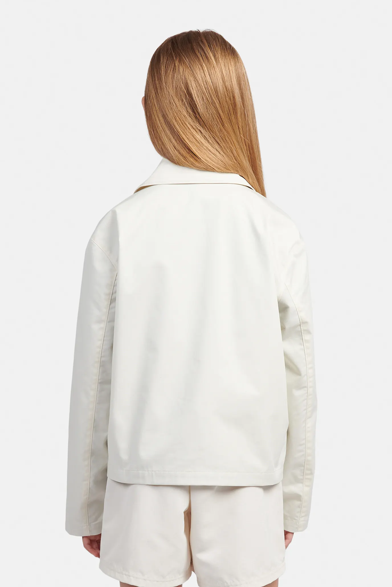 Дитяча бежева куртка Premium Coach 4