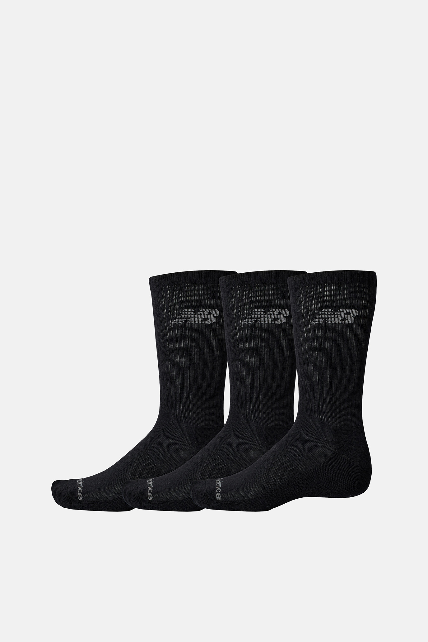 Черные носки Prfm Basic Crew (3 пары) Черный 47-48 New Balance LAS51423BK Черные носки Prfm Basic Crew (3 пары) Черный 47-48 New Balance LAS51423BK