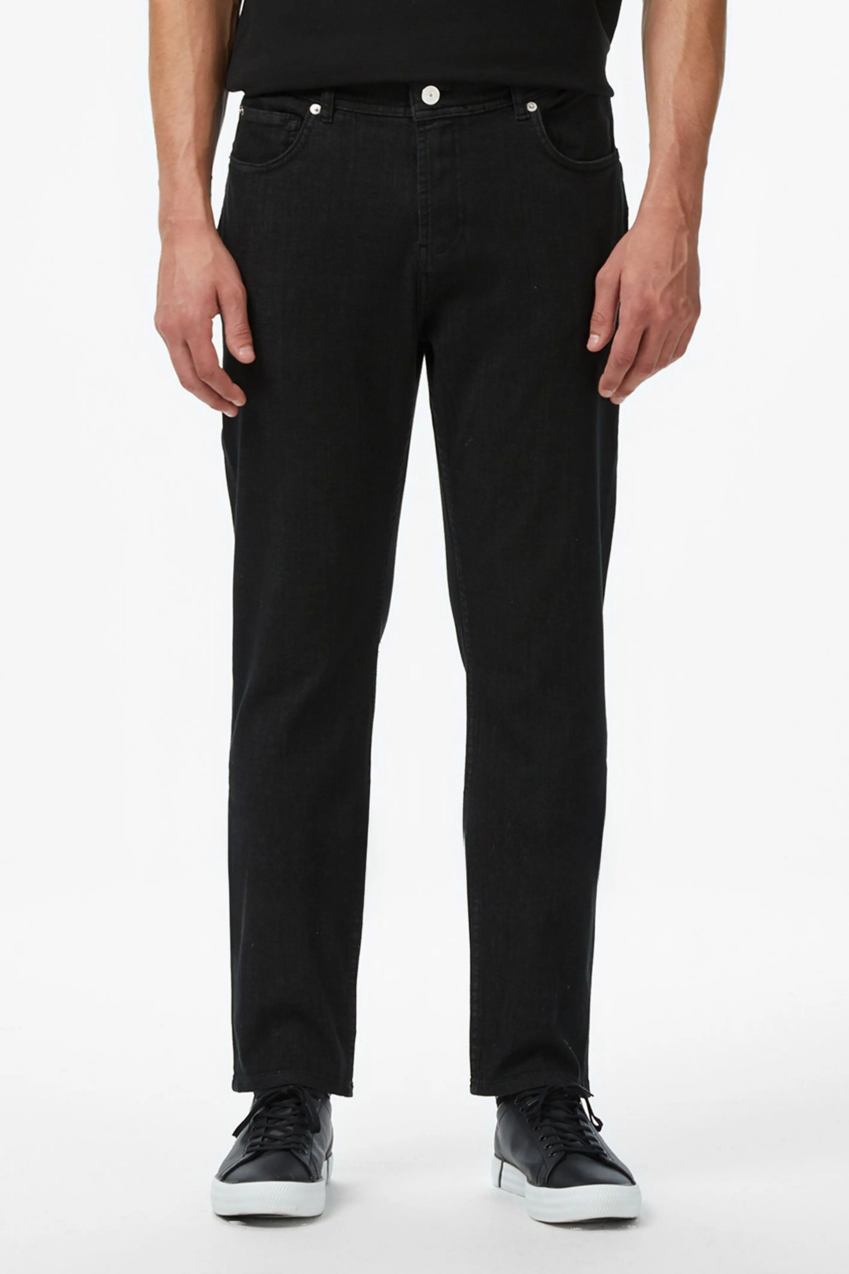 Мужские черные джинсы 1