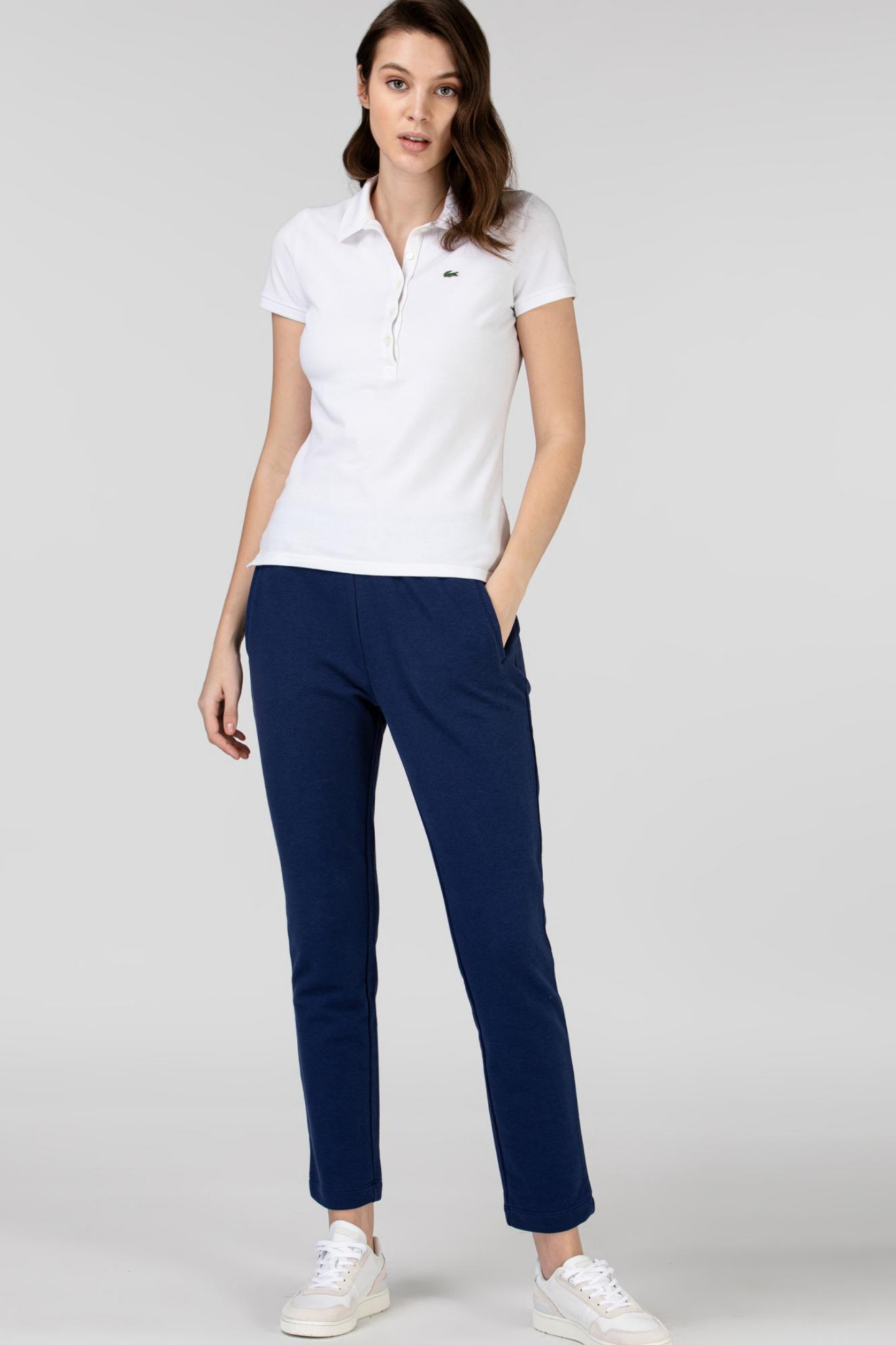 Женские синие спортивные штаны Синий 38 Lacoste XF011616L Женские синие спортивные штаны Синий 38 Lacoste XF011616L