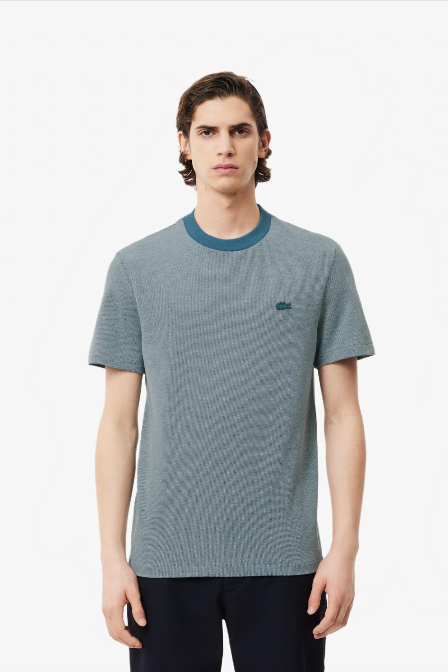 Мужская зеленая футболка Зеленый XS Lacoste TH7344IT9 Мужская зеленая футболка Зеленый XS Lacoste TH7344IT9