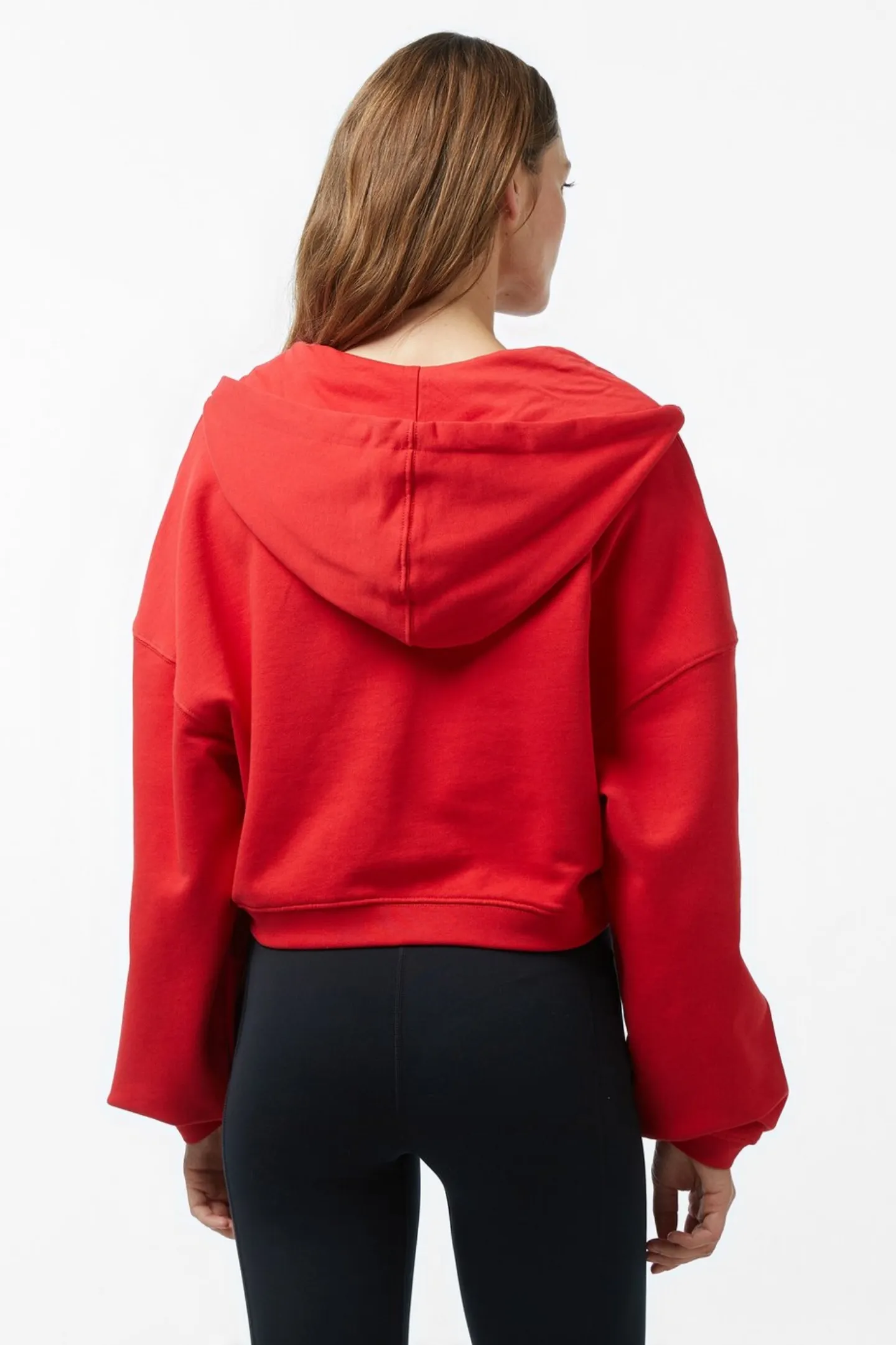 Жіноча червона толстовка 2