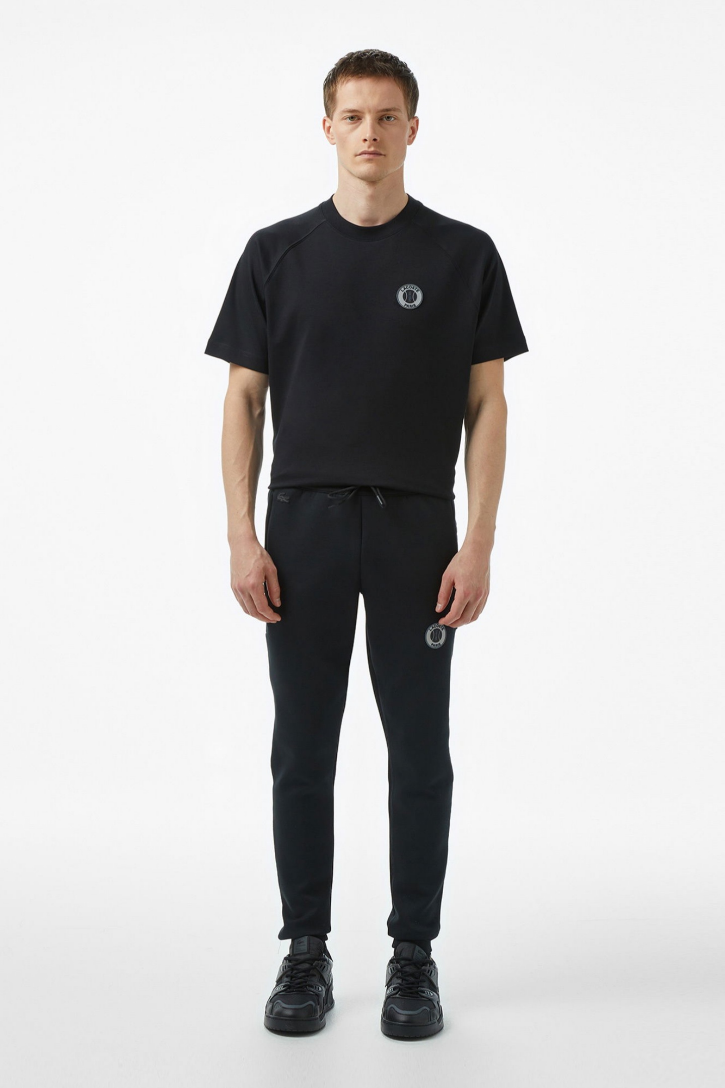 Мужские черные спортивные штаны Черный L-XL Lacoste XH0501031 Мужские черные спортивные штаны Черный L-XL Lacoste XH0501031