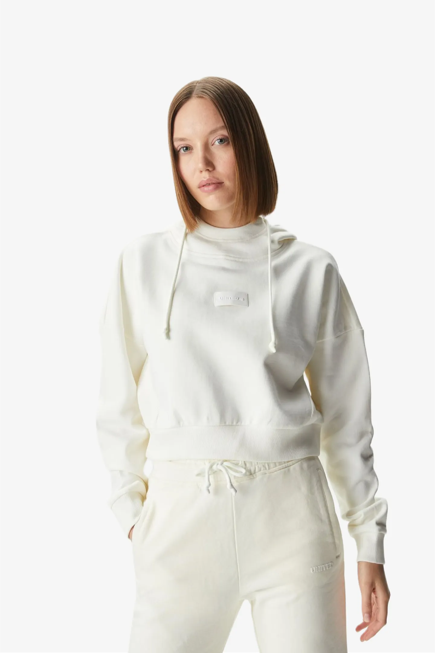 Жіноча біла толстовка 1