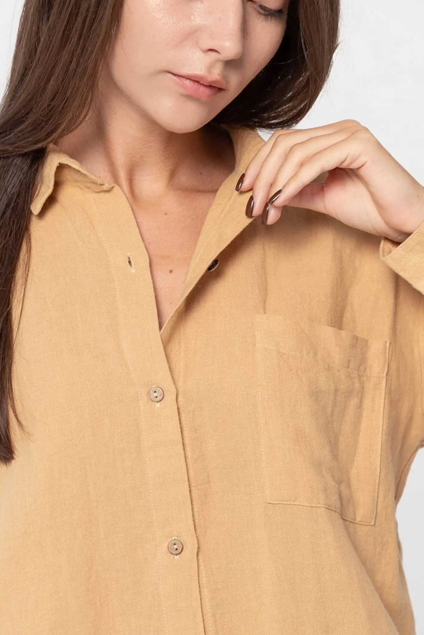 Женская желтая рубашка Bruma 9