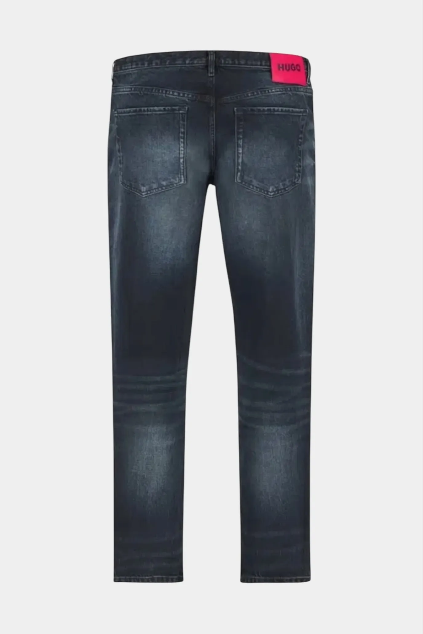 Мужские темно-синие джинсы 2