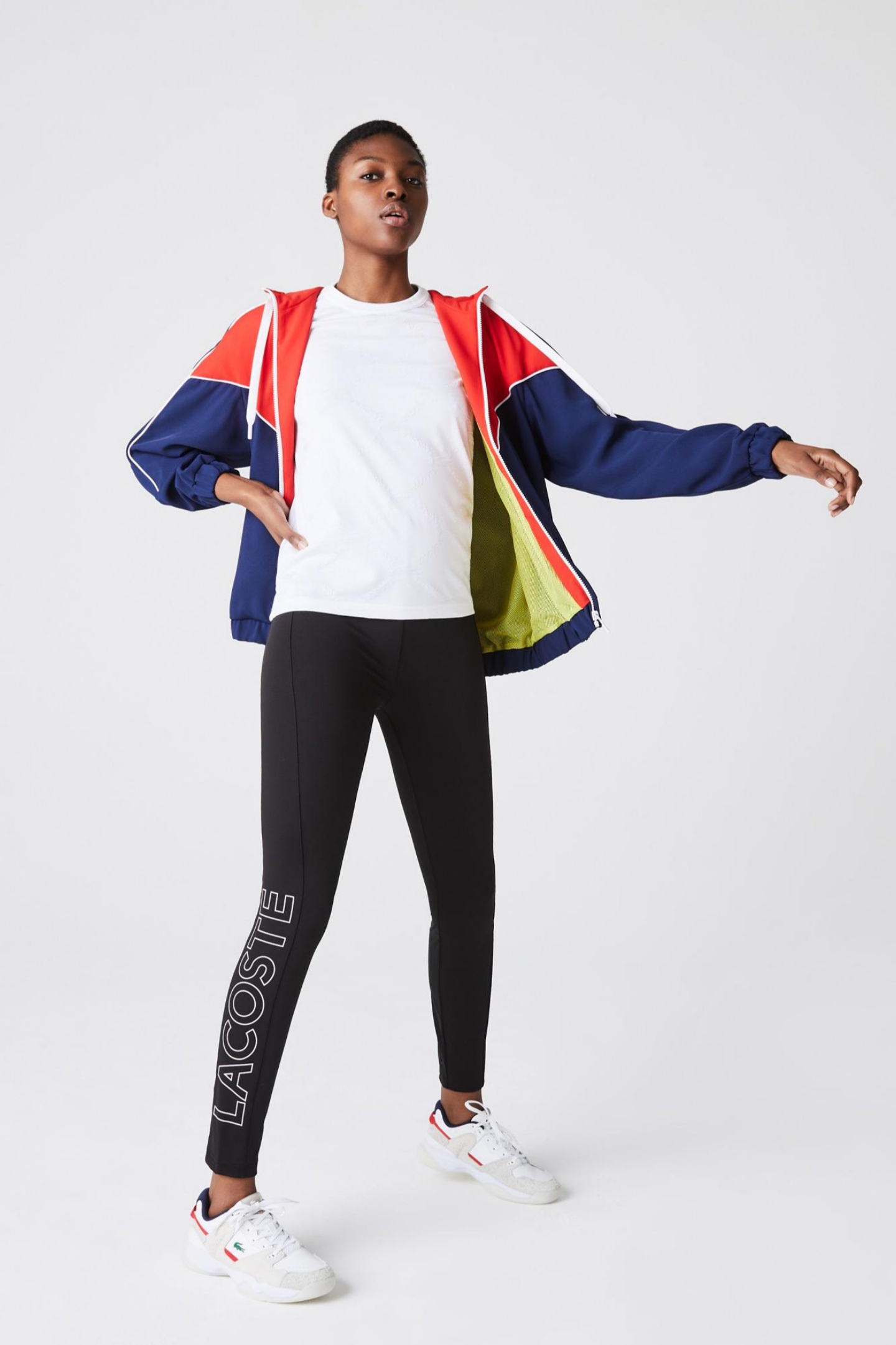 Женские черные спортивные штаны Черный 40 Lacoste XF3901258 Женские черные спортивные штаны Черный 40 Lacoste XF3901258