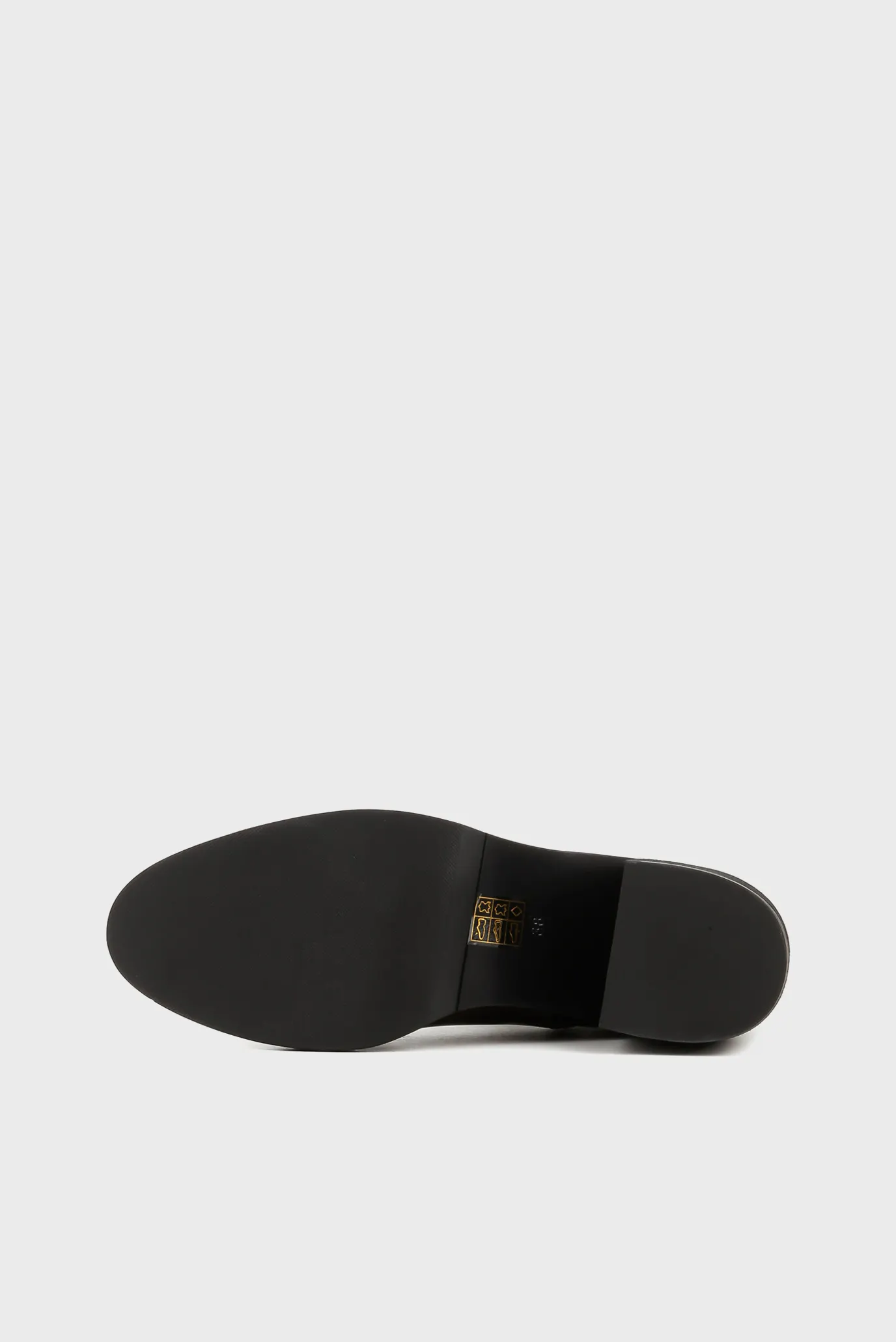 Женские коричневые лаковые ботильоны 5