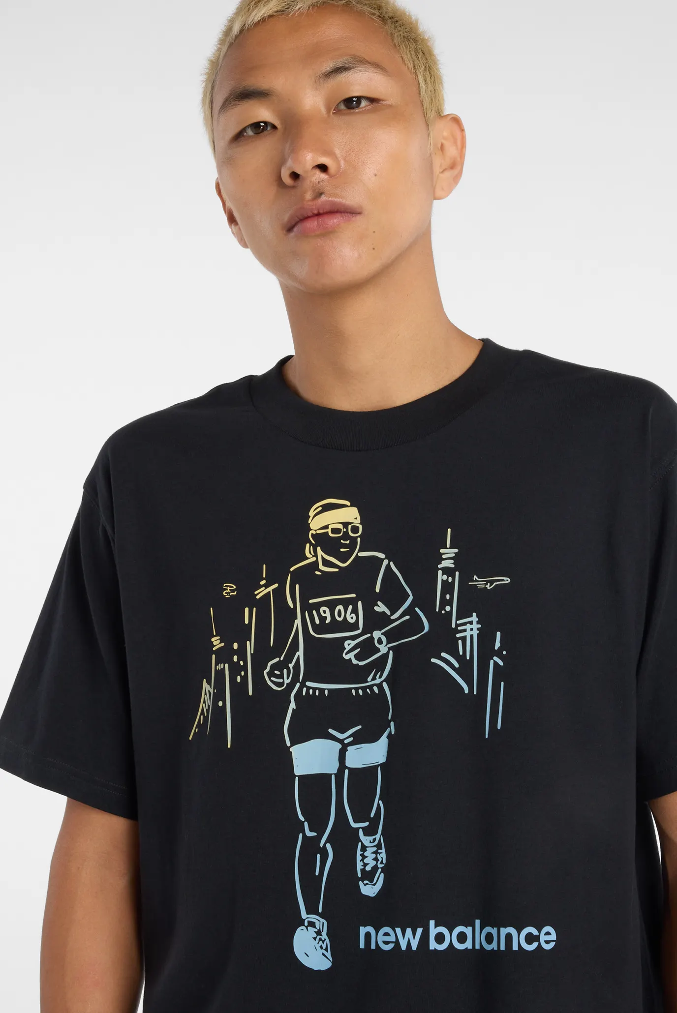 Мужская черная футболка Before and After 5