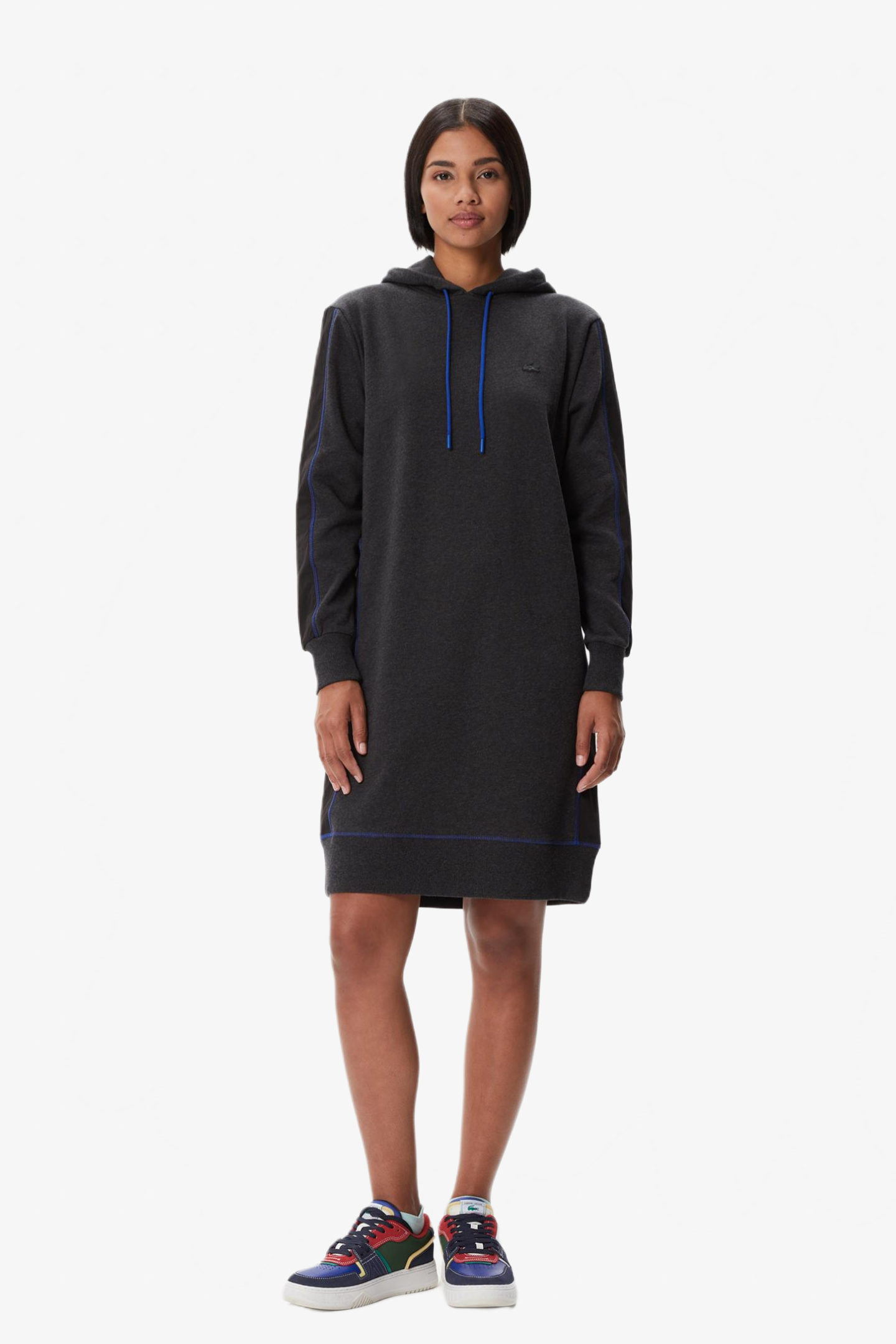 Женское черное платье Черный 34 Lacoste EF240707S Женское черное платье Черный 34 Lacoste EF240707S