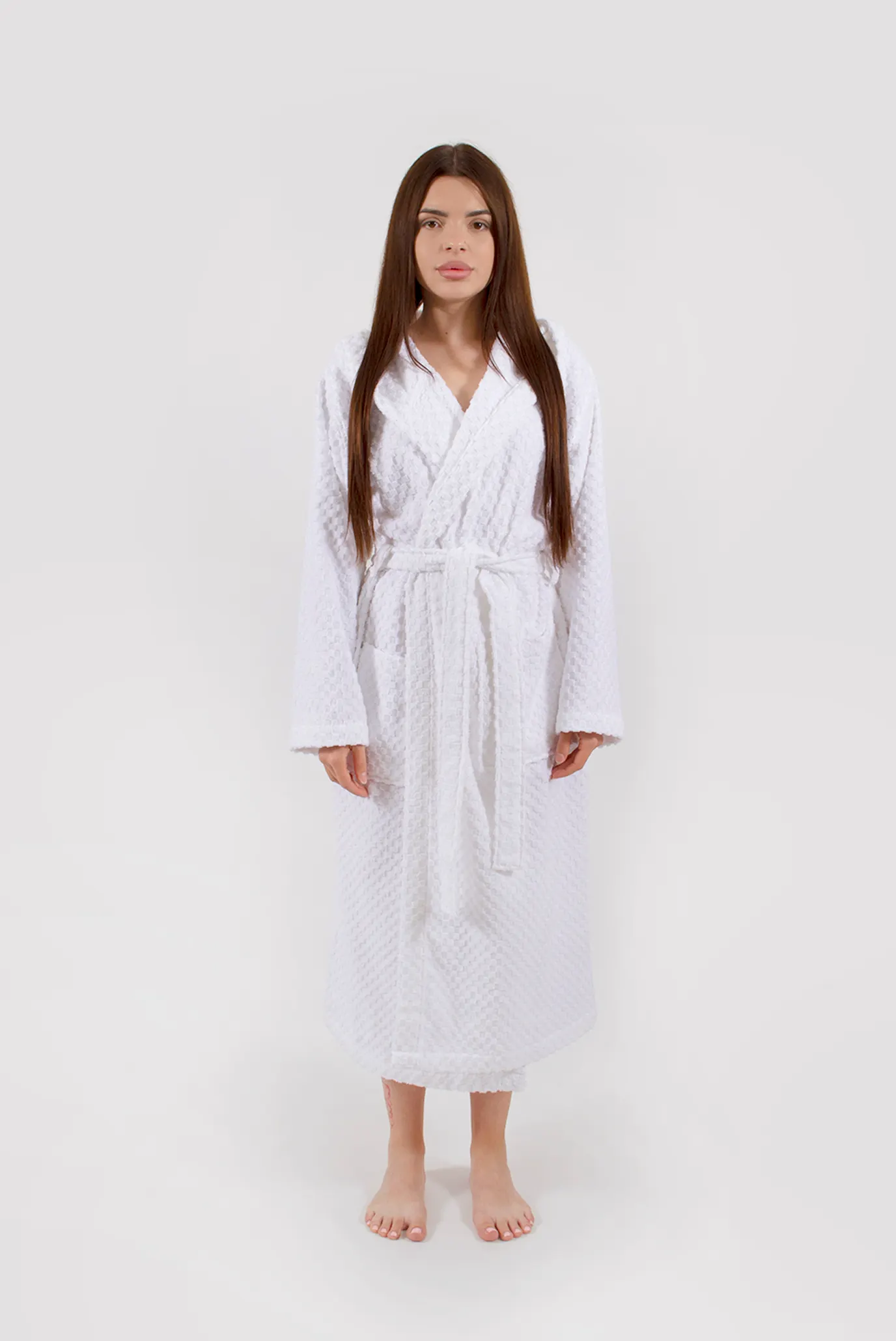 Халат - Larna белый (унисекс) 1