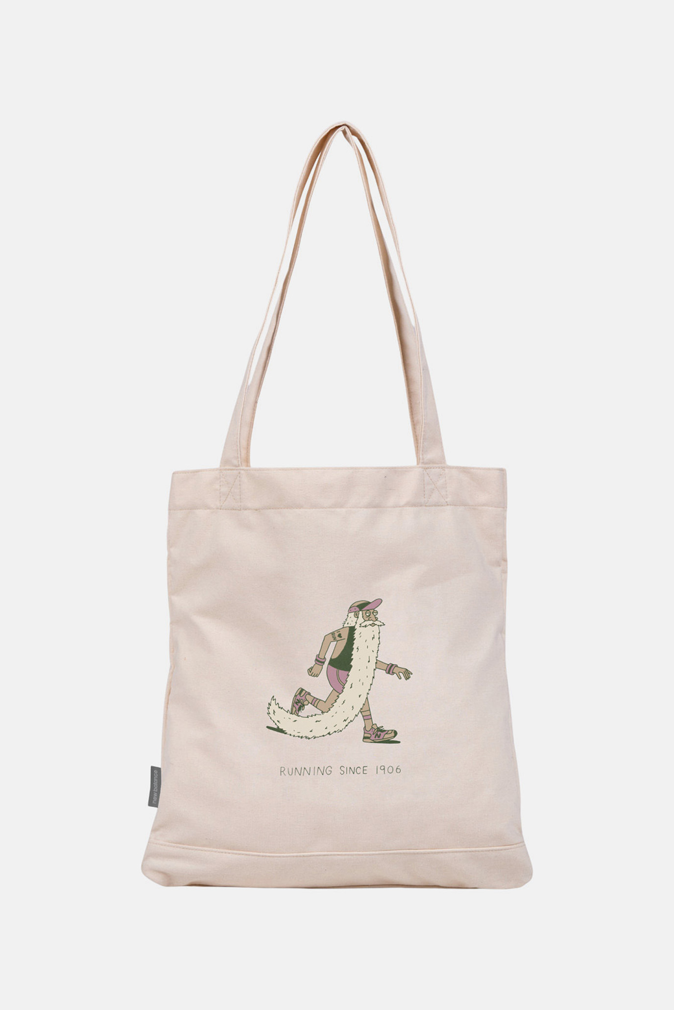 Бежевая сумка-шопер TOTE LEGACY COTTON Бежевый ONESIZE New Balance LAB51503AS1 Бежевая сумка-шопер TOTE LEGACY COTTON Бежевый ONESIZE New Balance LAB51503AS1