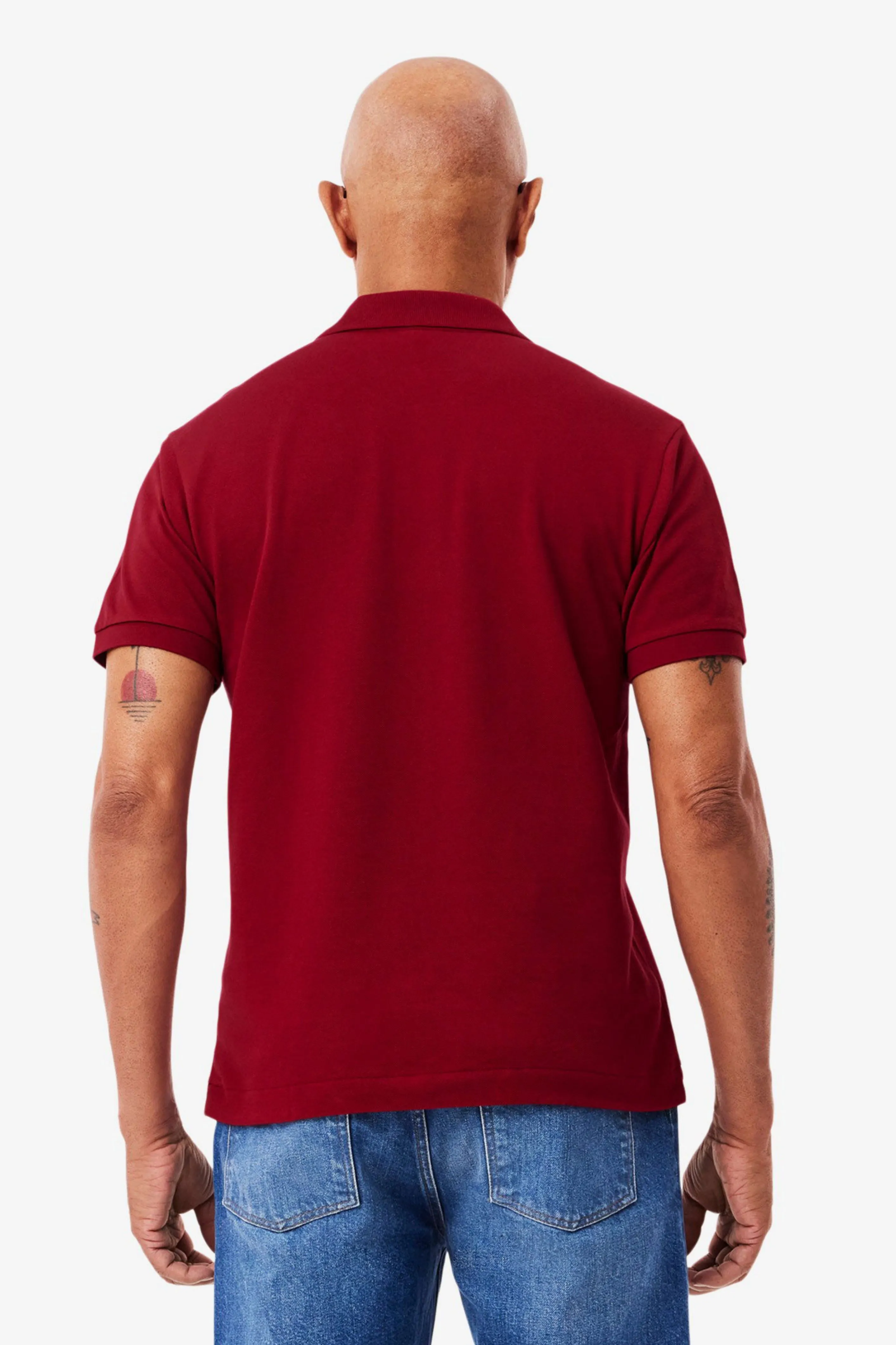 Чоловіче бордове поло 2