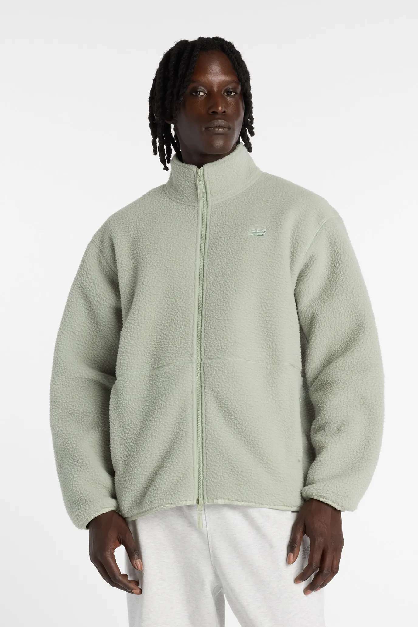 Мужская зеленая куртка High Pile 1