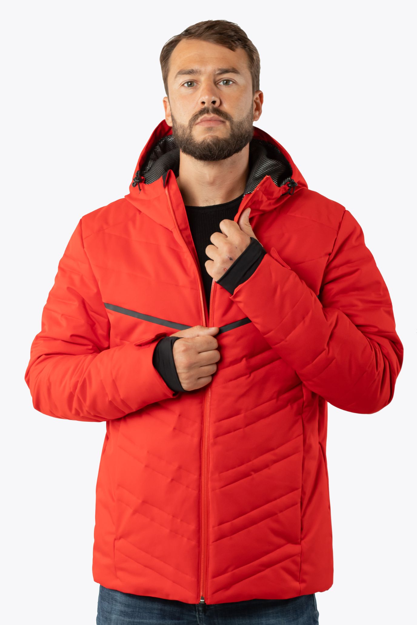 Чоловіча червона куртка Ski jacket 1