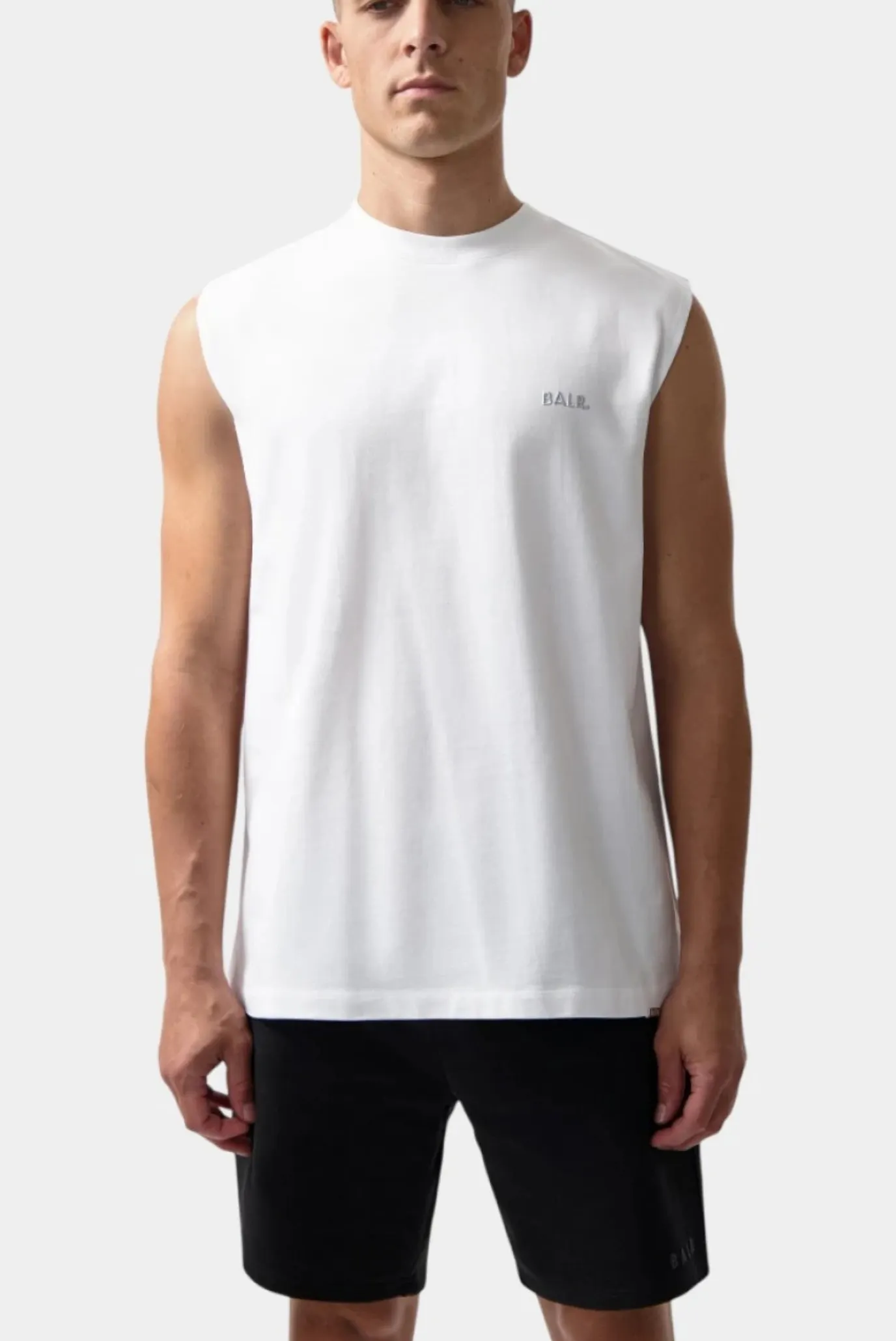 Чоловіча біла майка 2