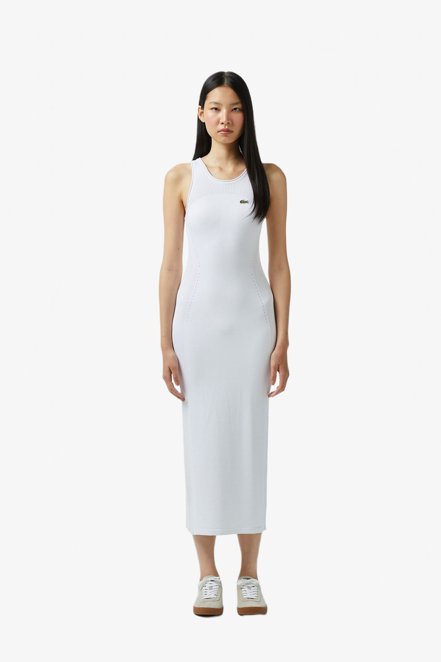 Женское белое платье Белый 34 Lacoste EF050670V Женское белое платье Белый 34 Lacoste EF050670V