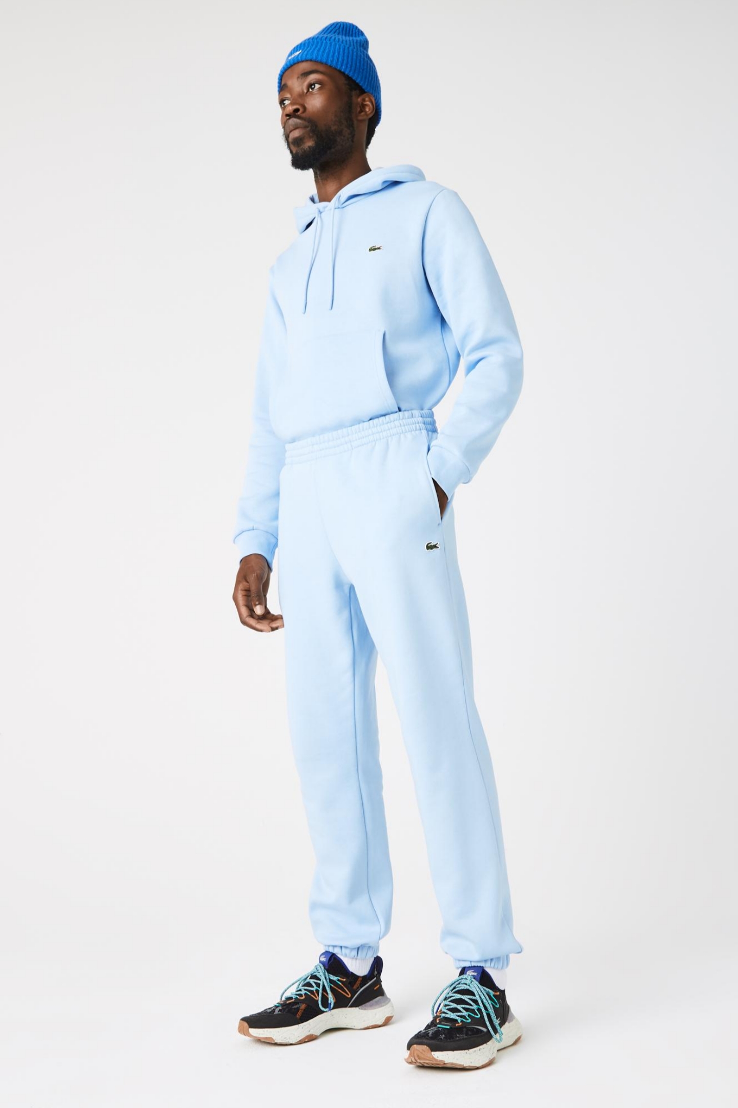 Мужские голубые спортивные штаны Голубой L-XL Lacoste XH9610HBP Мужские голубые спортивные штаны Голубой L-XL Lacoste XH9610HBP
