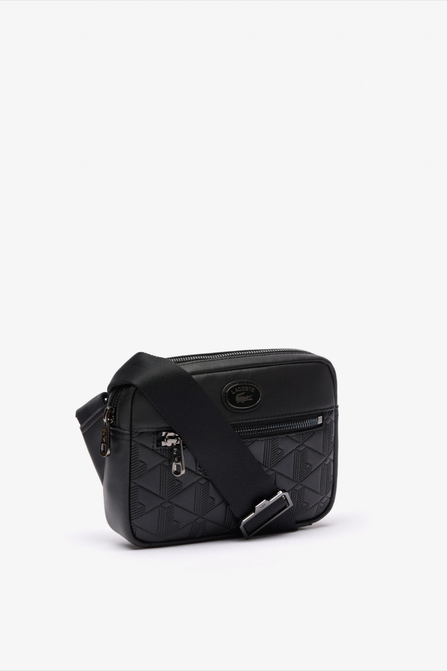 Мужская черная сумка Monogram Черный ONESIZE Lacoste NH4401MR000 Мужская черная сумка Monogram Черный ONESIZE Lacoste NH4401MR000