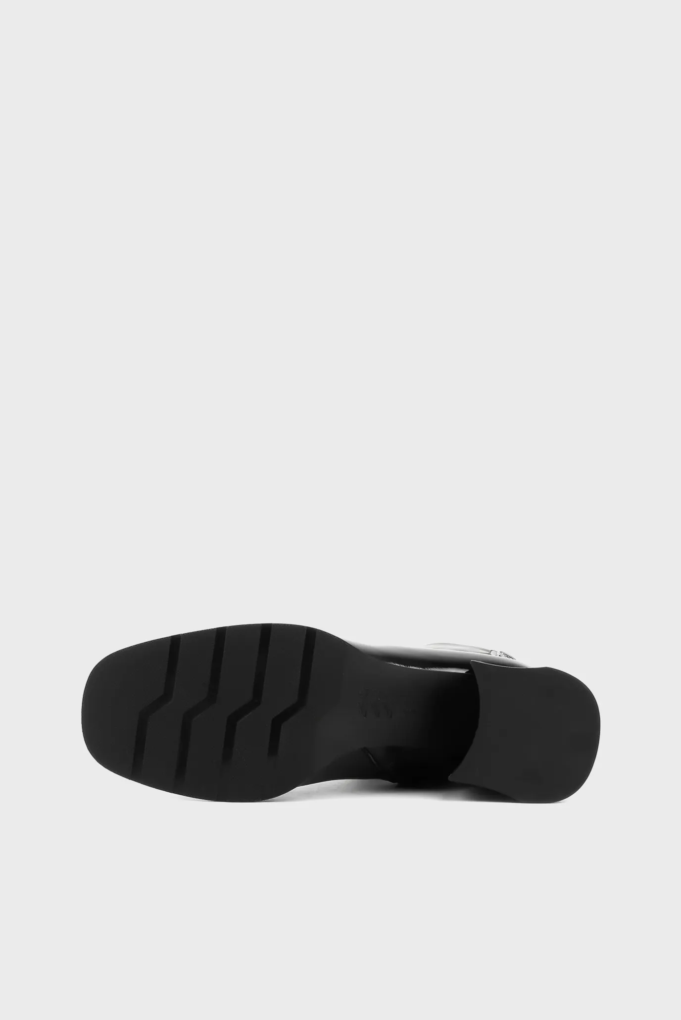 Женские черные лаковые ботильоны 5