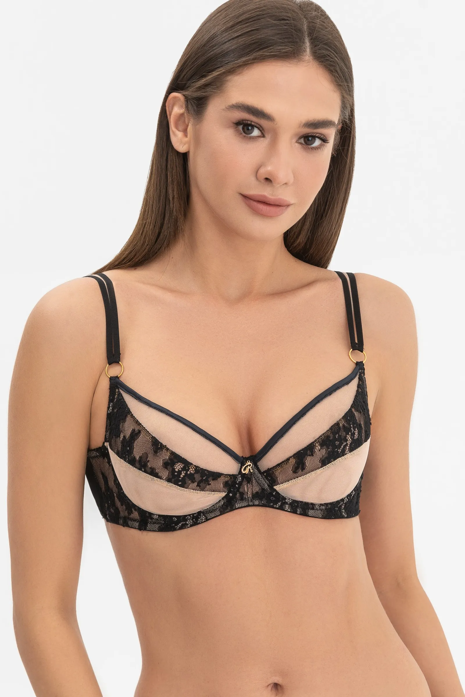 Женский бежевый бюстгальтер Jakline 1