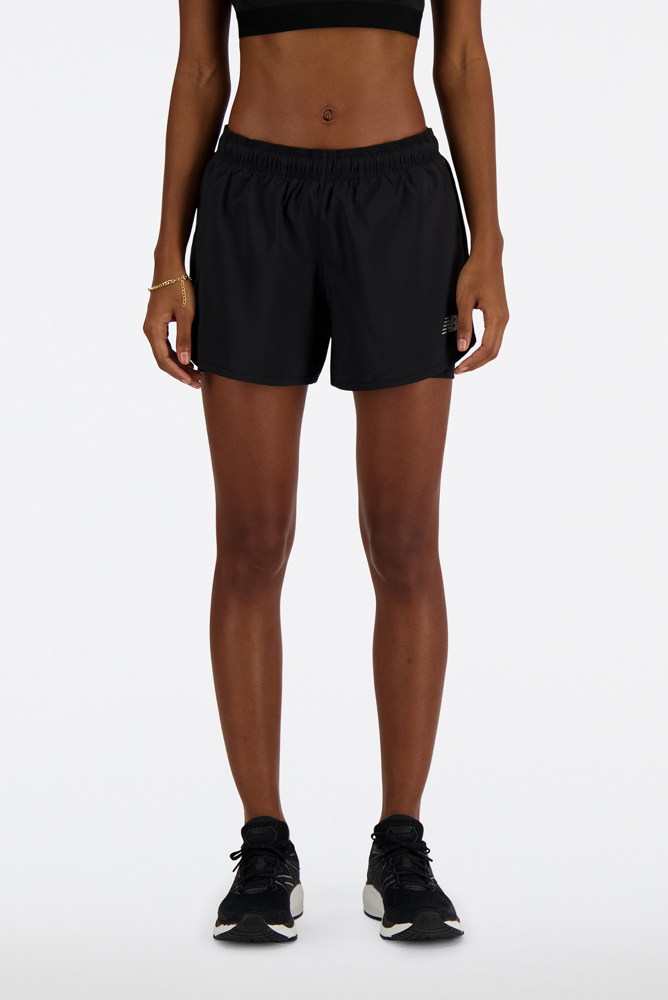 Женские черные шорты Sport Essentials 2-in-1 Short 3" Черный S New Balance WS41225BK Женские черные шорты Sport Essentials 2-in-1 Short 3" Черный S New Balance WS41225BK