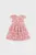 Дитяча рожева сукня ROSEBUD DAMASK