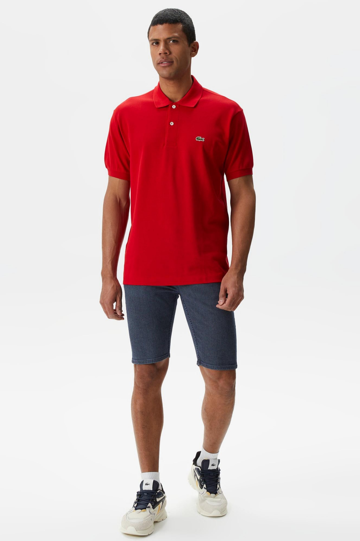 Мужские синие шорты Синий 32 Lacoste FH095252L Мужские синие шорты Синий 32 Lacoste FH095252L