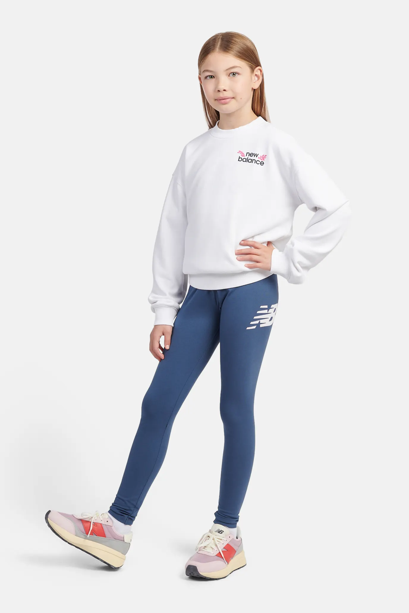 Детские синие тайтсы Graphic NB Legging 2