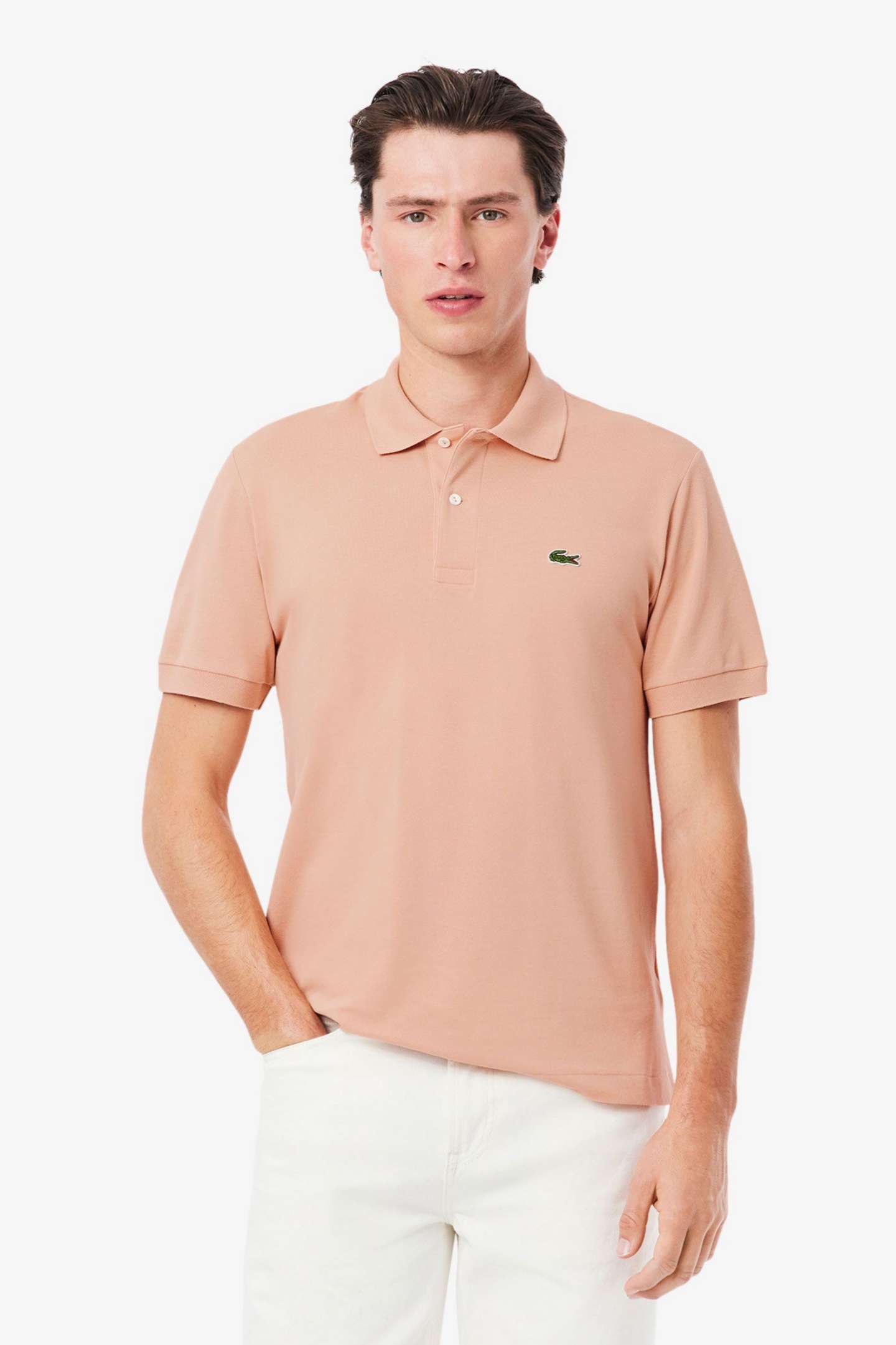 Мужское розовое поло Розовый L Lacoste PH9851ZIH Мужское розовое поло Розовый L Lacoste PH9851ZIH