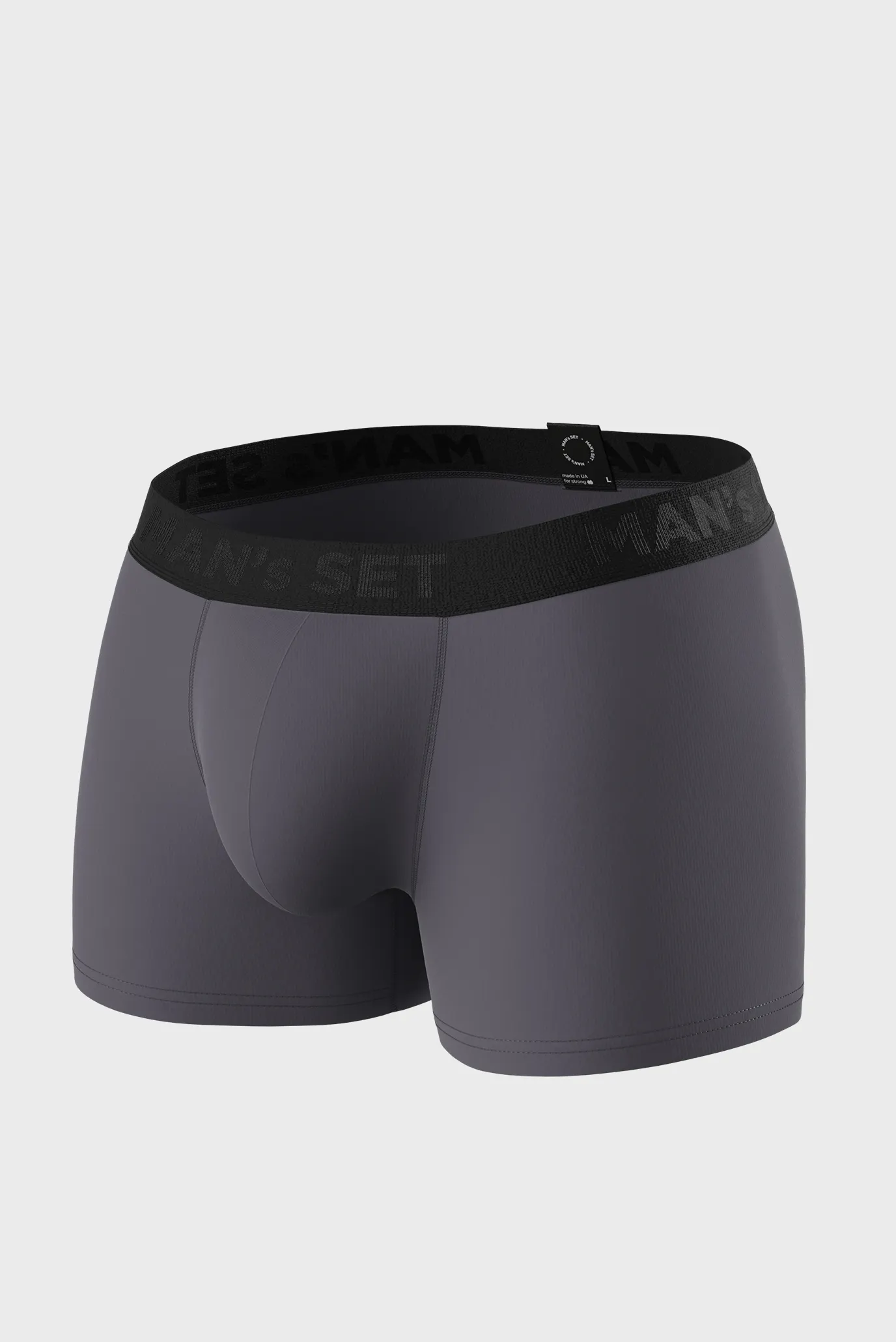 Чоловічі сірі труси Intimate 2.1 Black Series 1