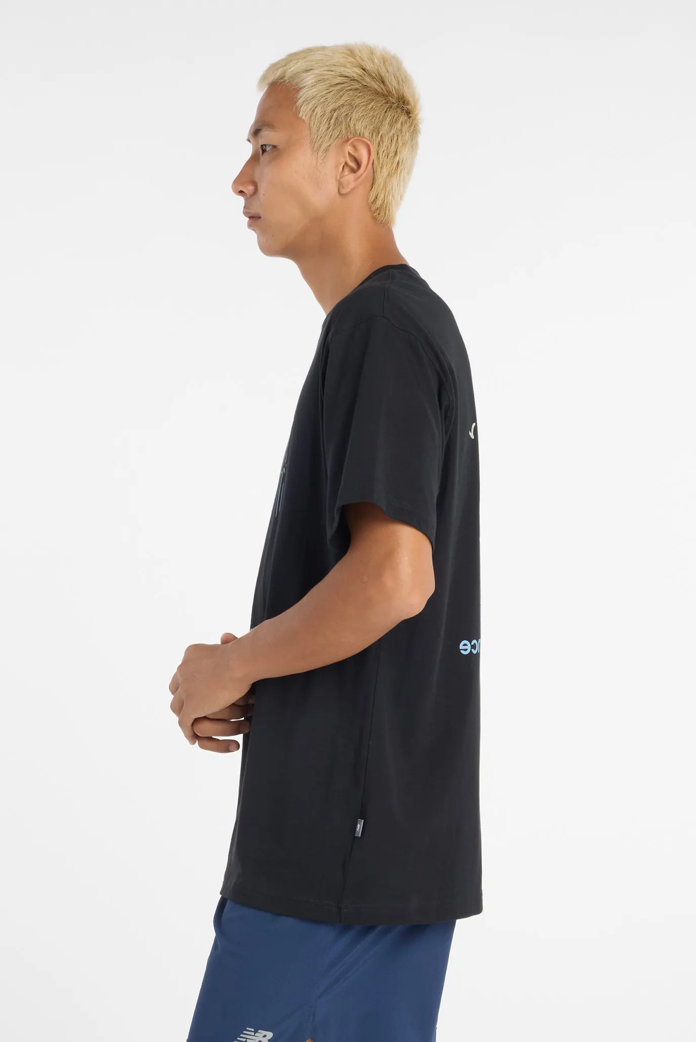 Мужская черная футболка Before and After 4