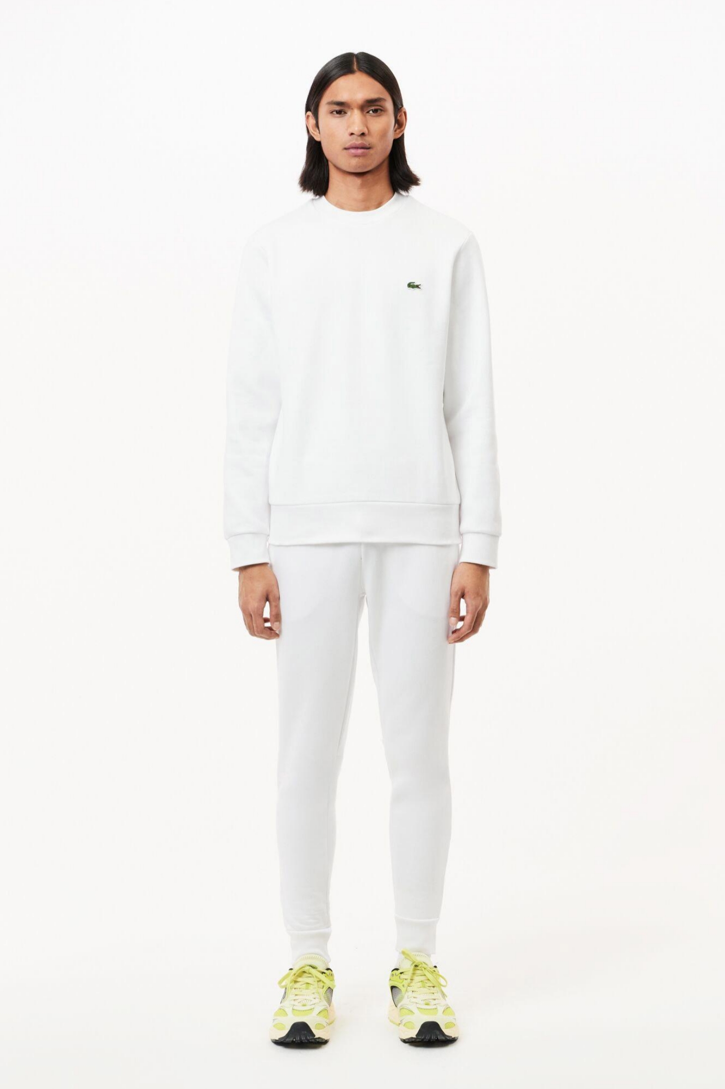 Мужские белые спортивные штаны Белый S Lacoste XH9624001 Мужские белые спортивные штаны Белый S Lacoste XH9624001
