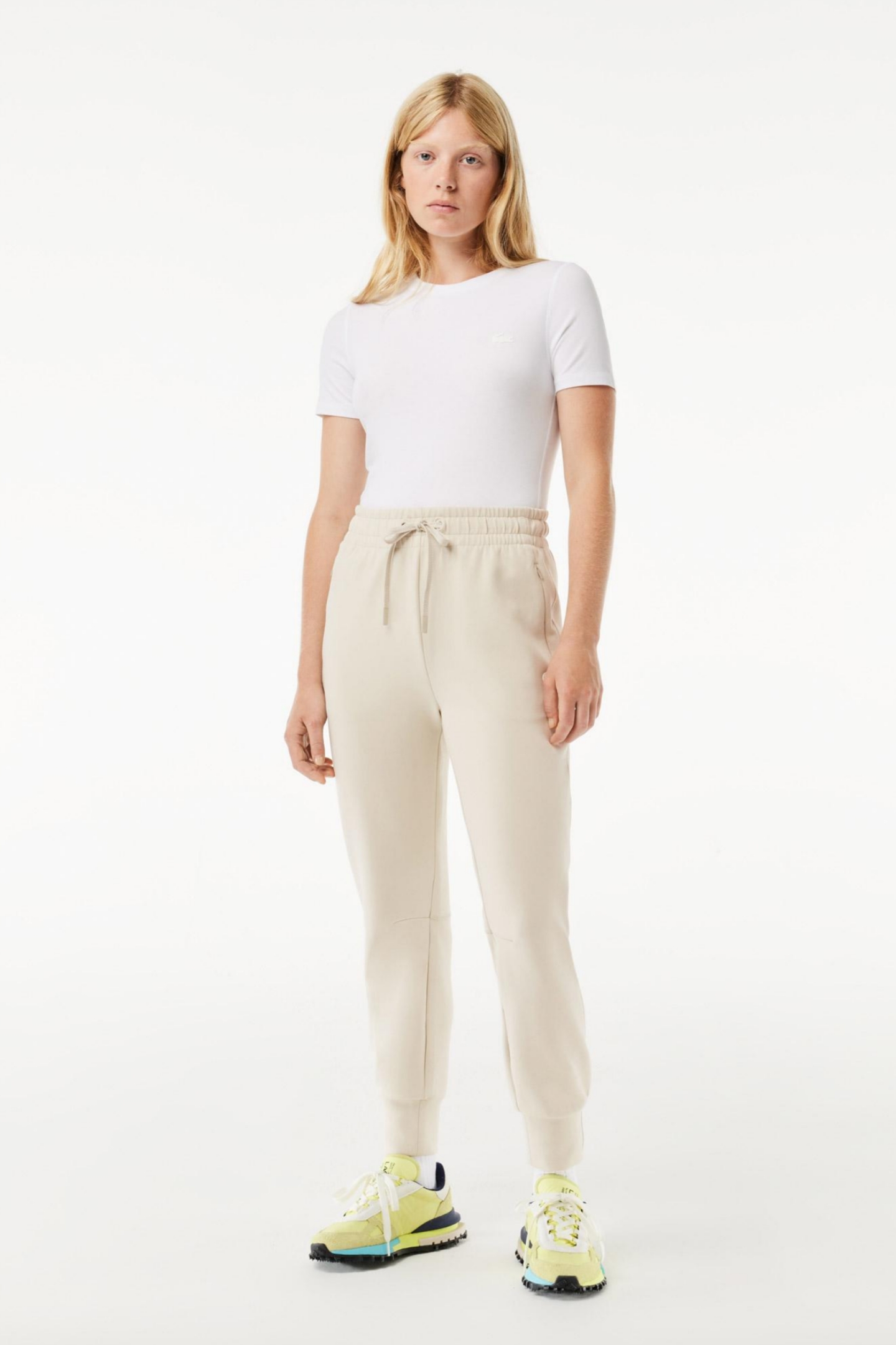 Женские красные спортивные штаны Красный 42 Lacoste XF0343BUQ Женские красные спортивные штаны Красный 42 Lacoste XF0343BUQ