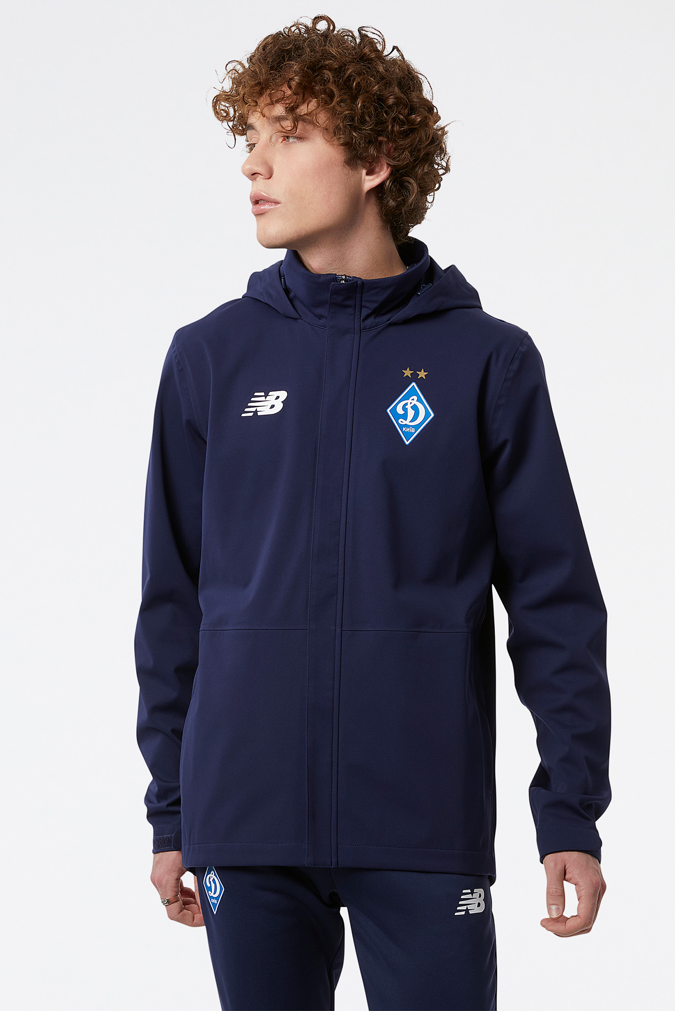 Мужская синяя ветровка FCDK Tech Синий L New Balance MJ231018NV Мужская синяя ветровка FCDK Tech Синий L New Balance MJ231018NV