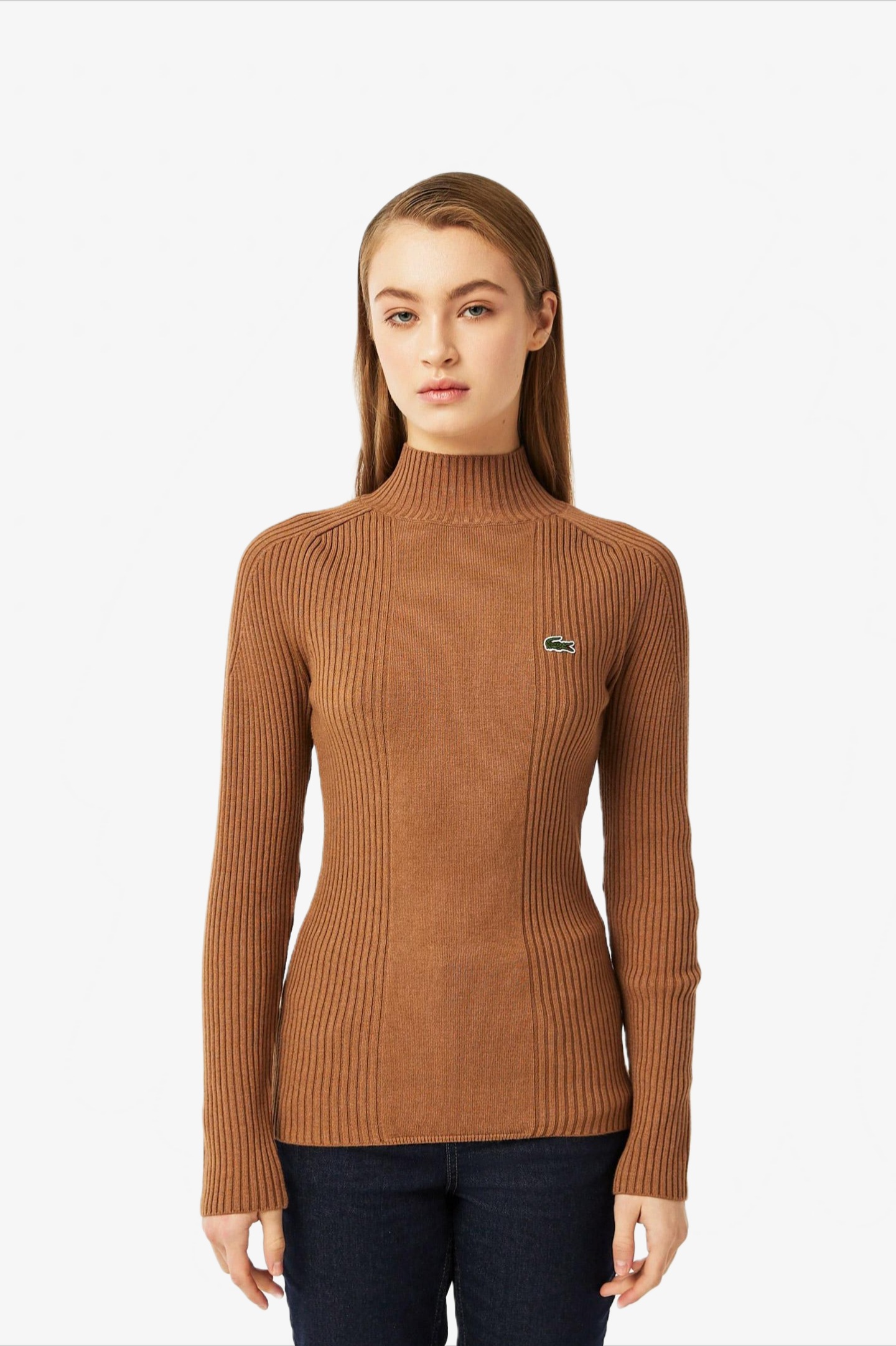Женский коричневый свитер Коричневый 36 Lacoste AF241919K Женский коричневый свитер Коричневый 36 Lacoste AF241919K