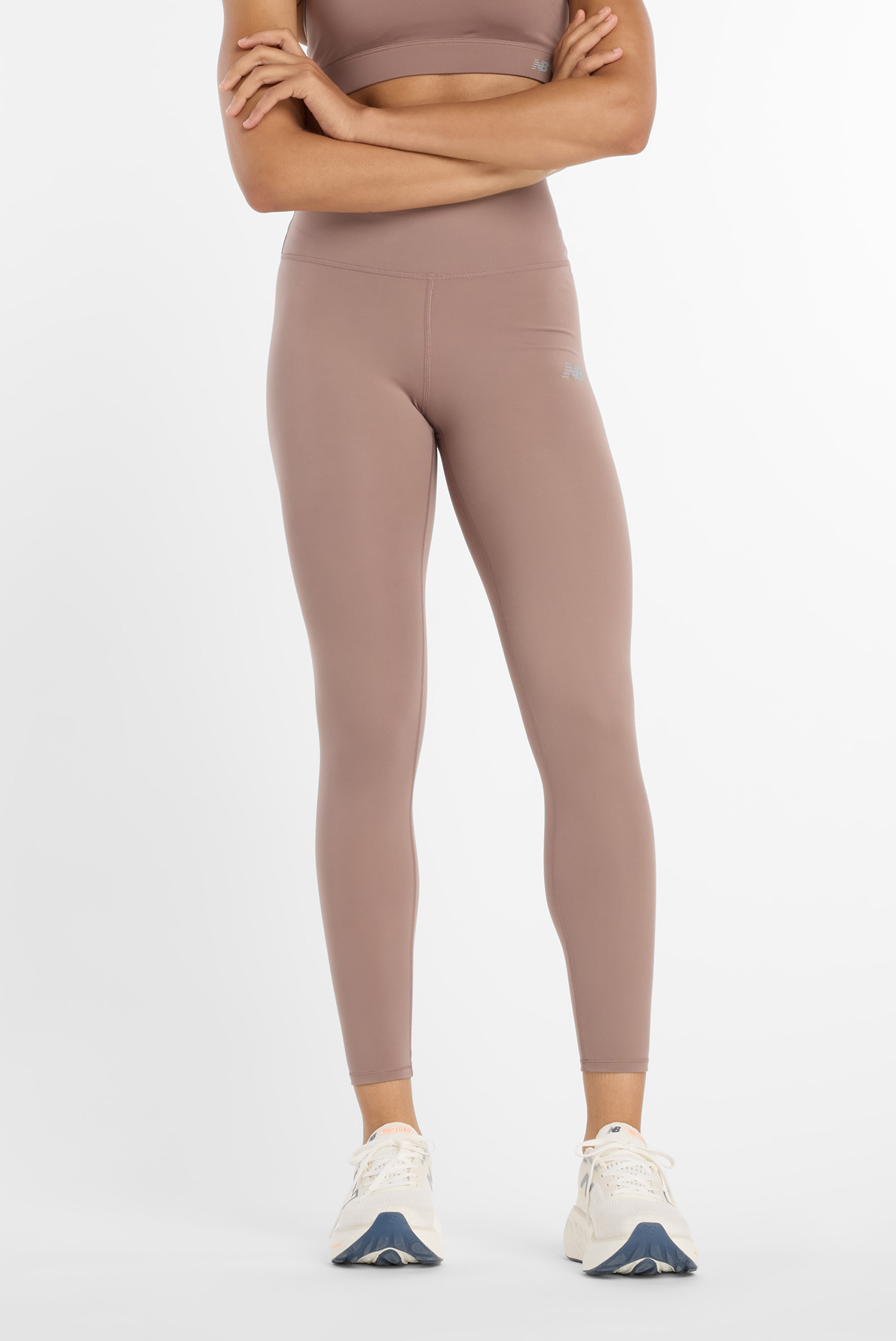 Женские коричневые тайтсы NB Harmony High Rise 25 Коричневый L New Balance WP51112EAS Женские коричневые тайтсы NB Harmony High Rise 25 Коричневый L New Balance WP51112EAS