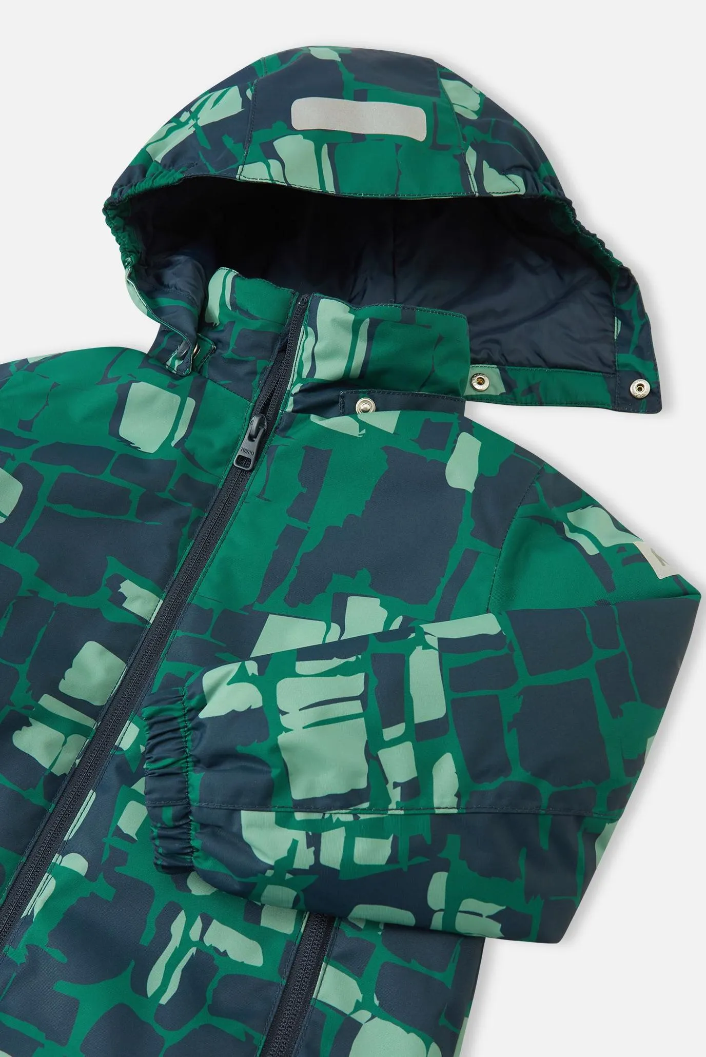 Дитяча зелена куртка Portit 2