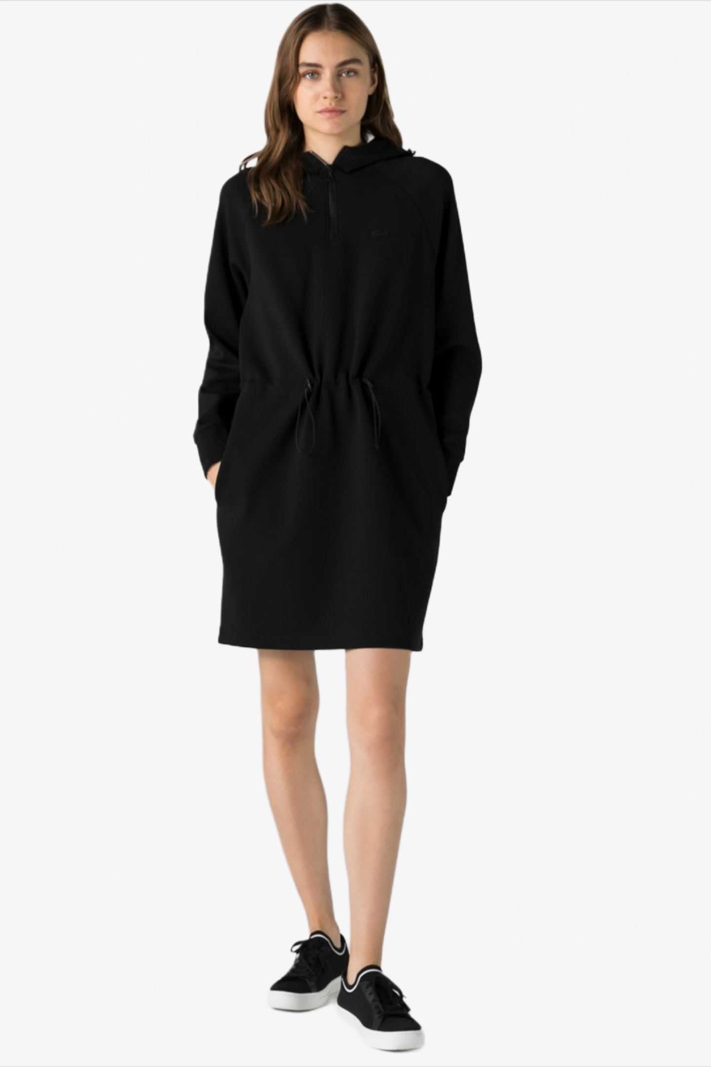 Женское черное платье Черный 40 Lacoste EF220101S Женское черное платье Черный 40 Lacoste EF220101S